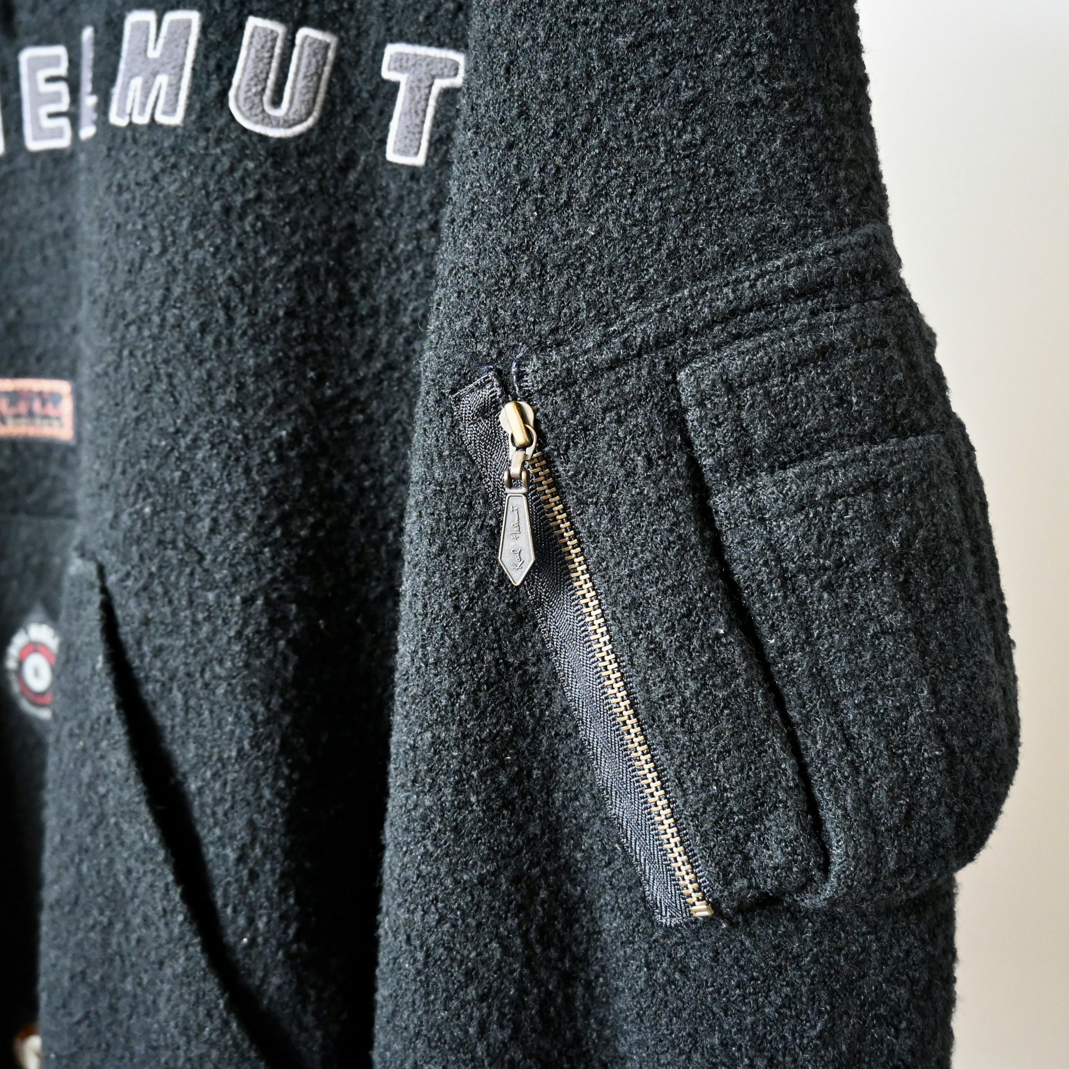 Karl Helmut VTG Karl Helmt pile shell pullover bomber jkt, made in Japan Size US M / EU 48-50 / 2 - 8 Thumbnail