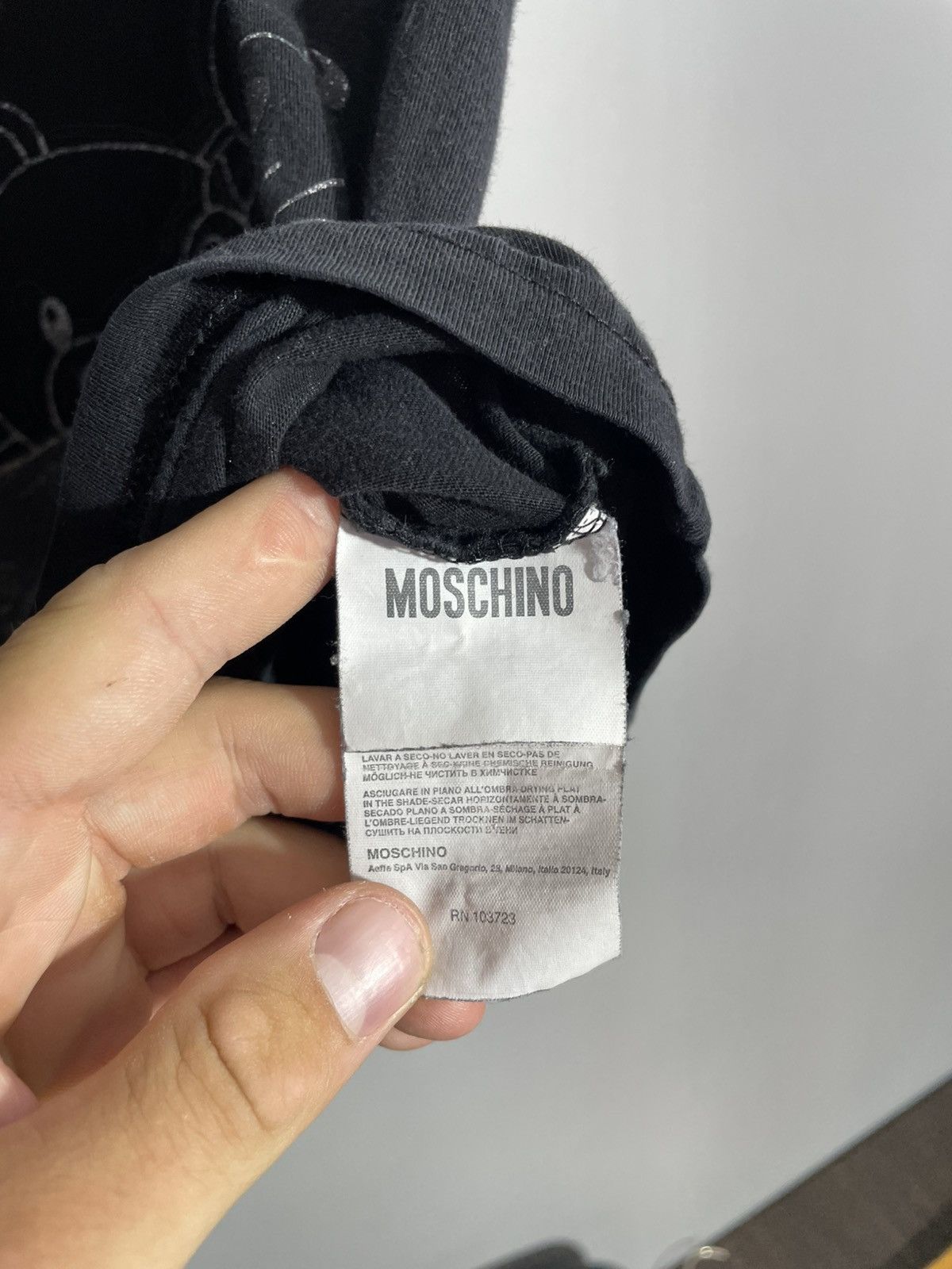 Moschino Moschino Couture Luxury Big Logo Tshirt size XL Size US XL / EU 56 / 4 - 8 Thumbnail