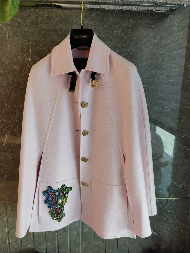 Versace Versace Pink cloak Size S / US 4 / IT 40 - 1 Thumbnail