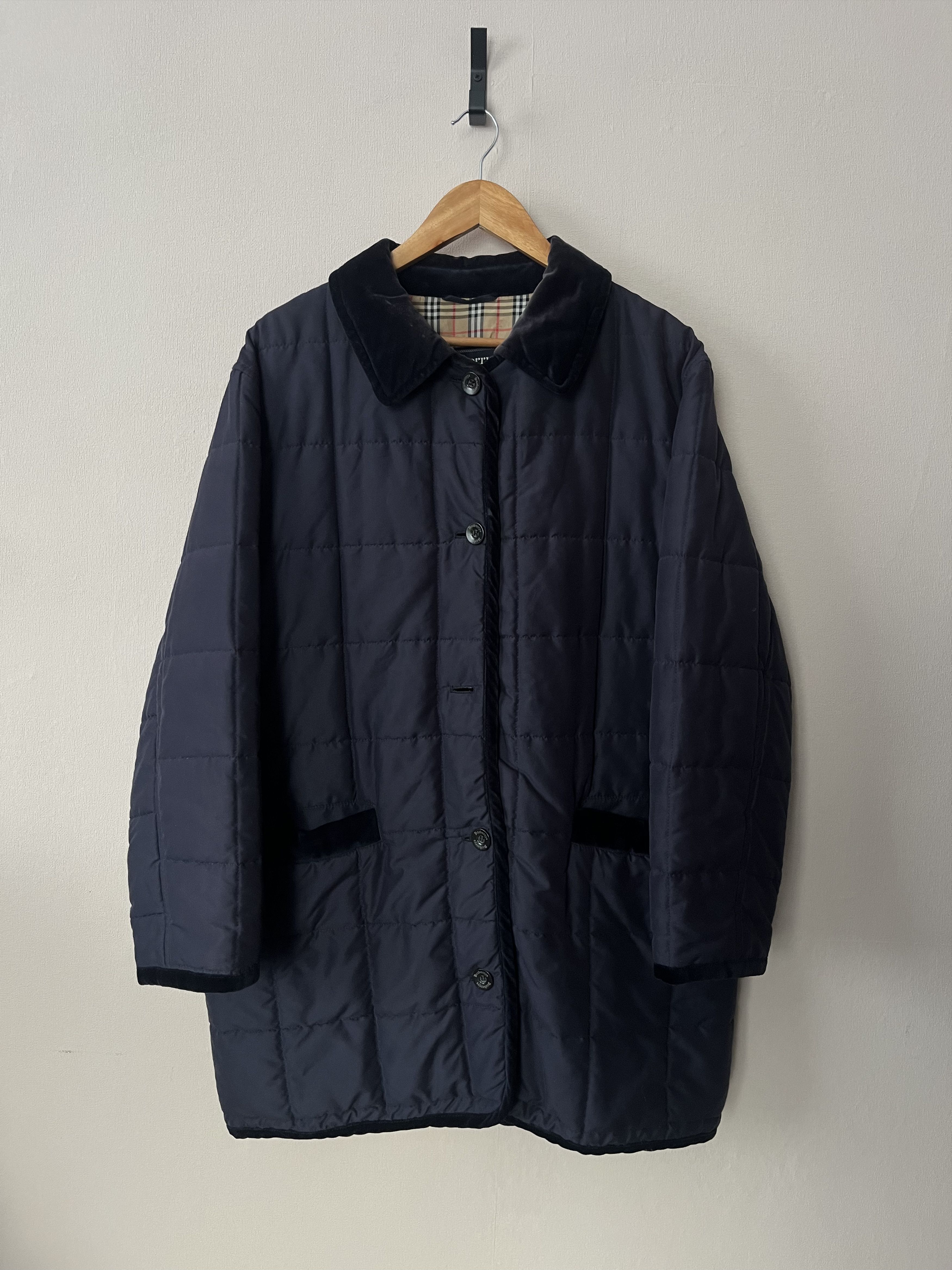 Burberry Burberry Quilted Jacket Womens size L-XL Nova Check Size L / US 10 / IT 46 - 1 Thumbnail