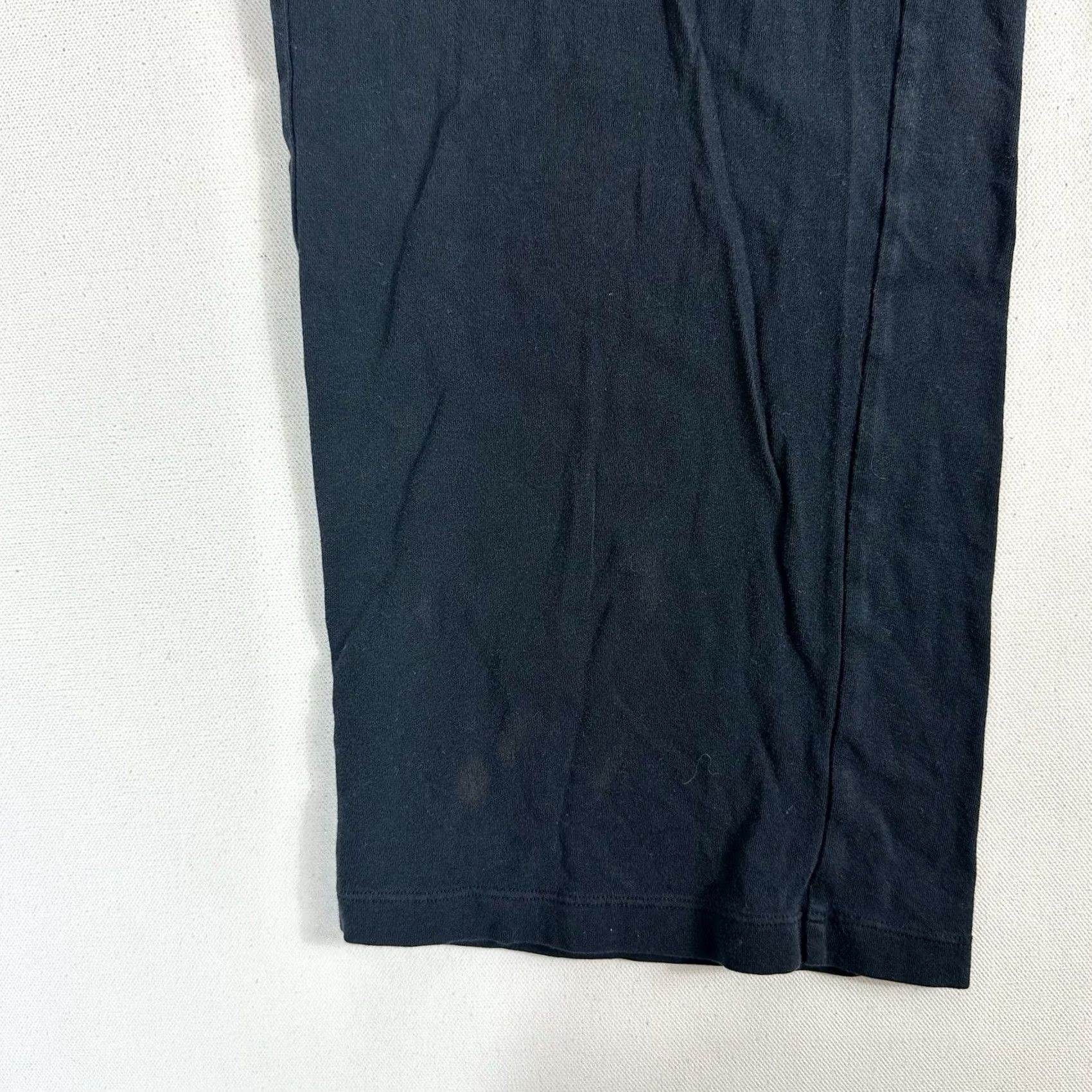 Lacoste Lacoste Pajama Pants Men Sleepwear Black White Two-Tone Waistband Pockets Sweatpants Cotton Blend Jersey Two-Color Elastic Waist Size S Size US 29 - 7 Thumbnail