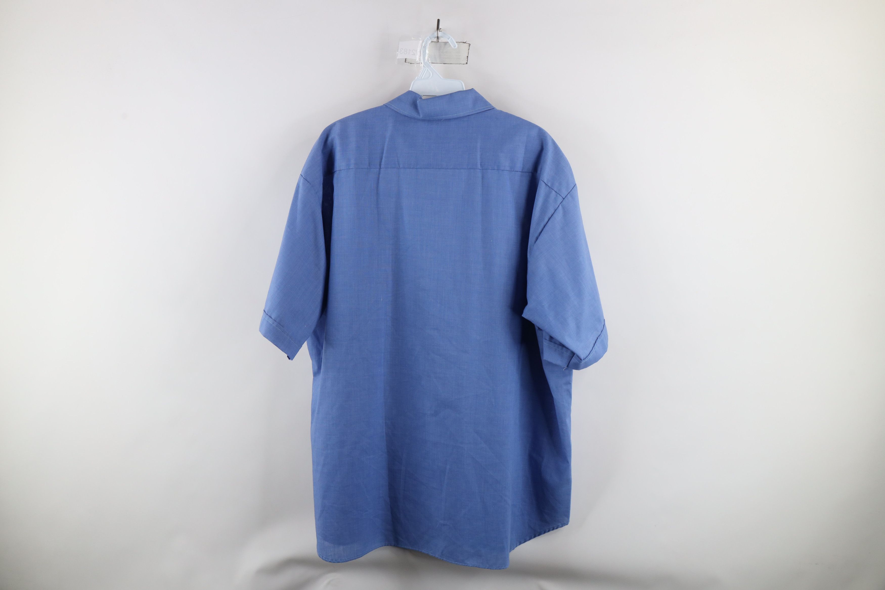 Vintage Vintage 50s 60s Streetwear Short Sleeve Button Shirt USA Size US XL / EU 56 / 4 - 7 Thumbnail