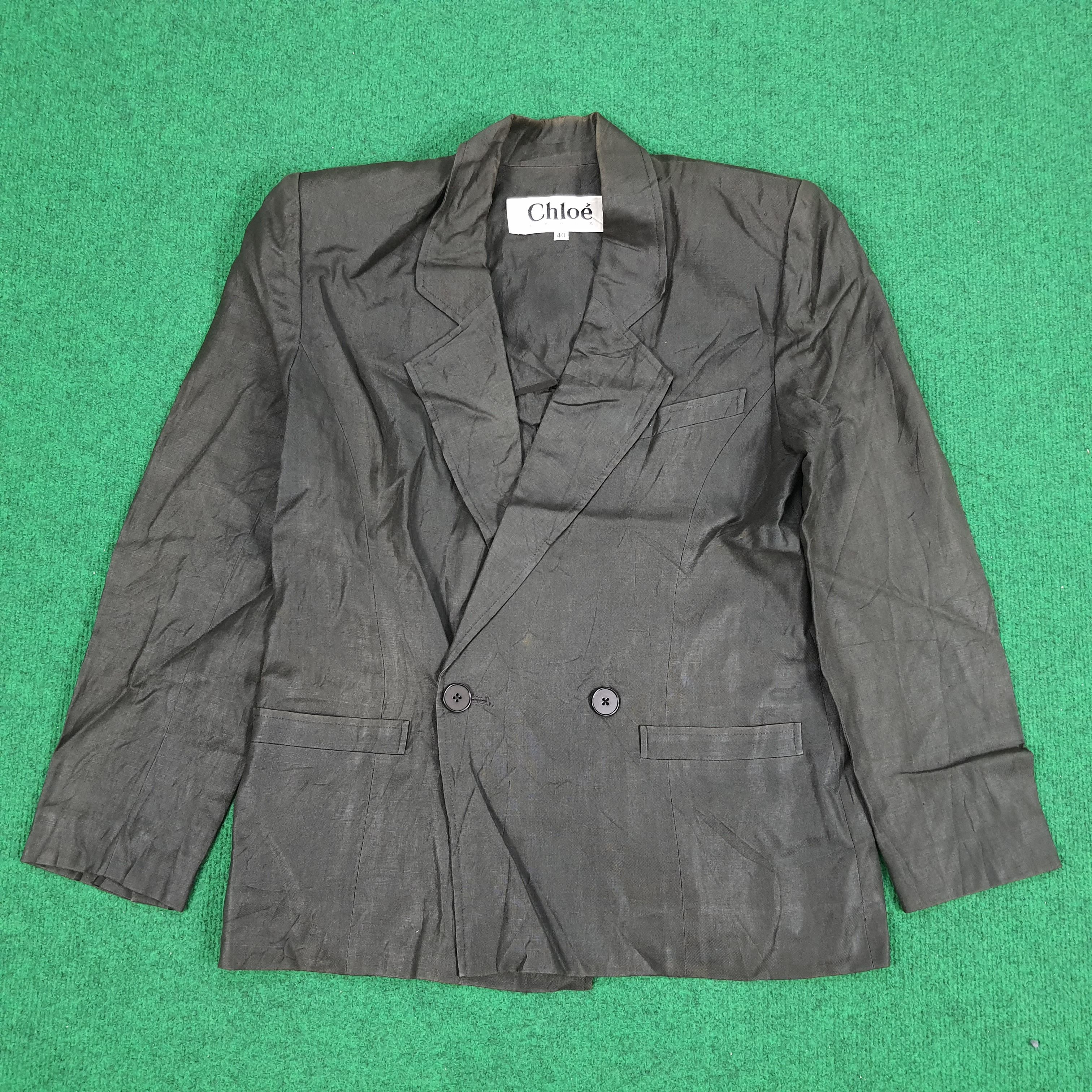 Vintage Vintage Chloe Paris Designer Luxury Blazers Size US XS / EU 42 / 0 - 1 Thumbnail