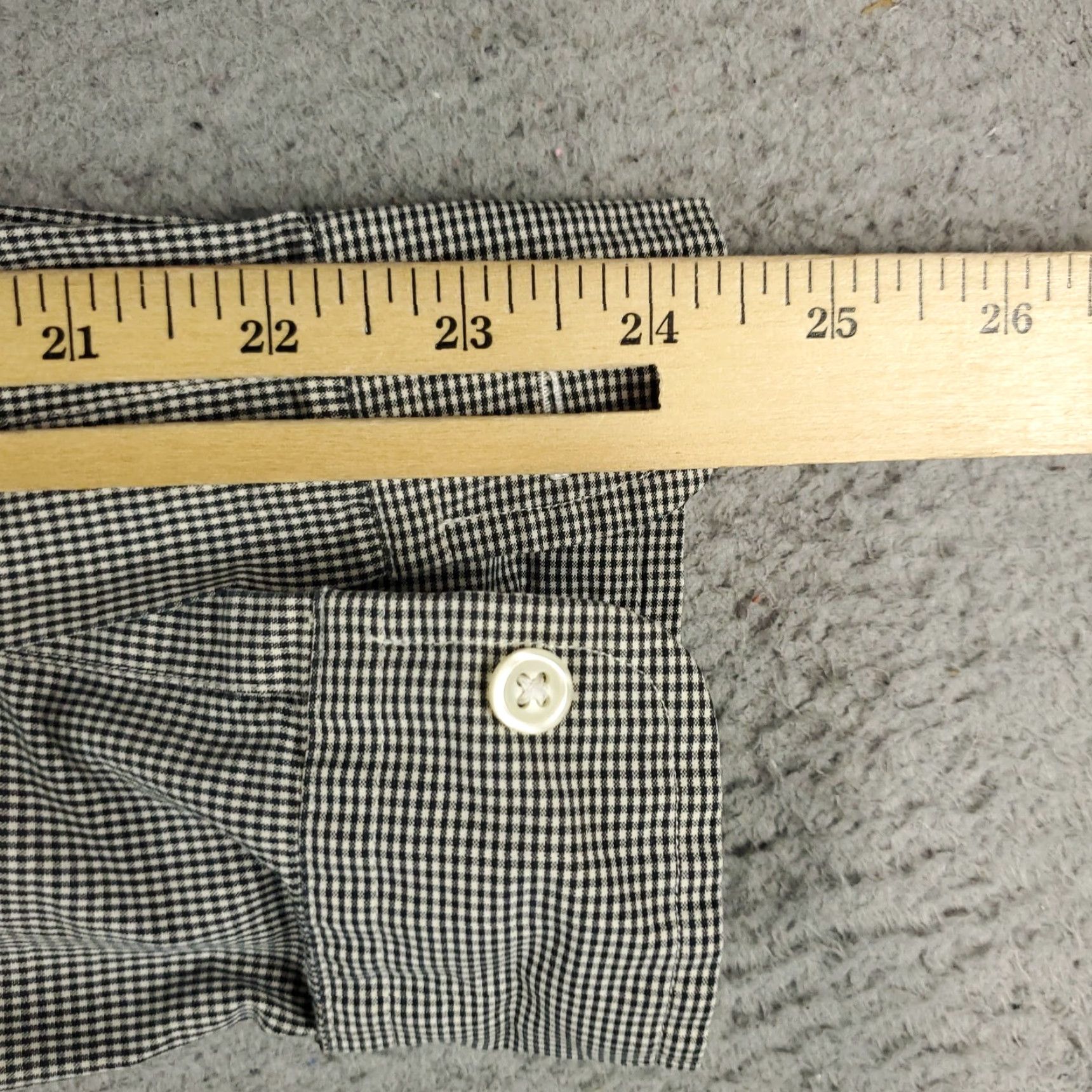 Ralph Lauren Ralph Lauren Button-Up Shirt Mens XL Gray Check Long Sleeve Casual Classic Size US XL / EU 56 / 4 - 7 Thumbnail