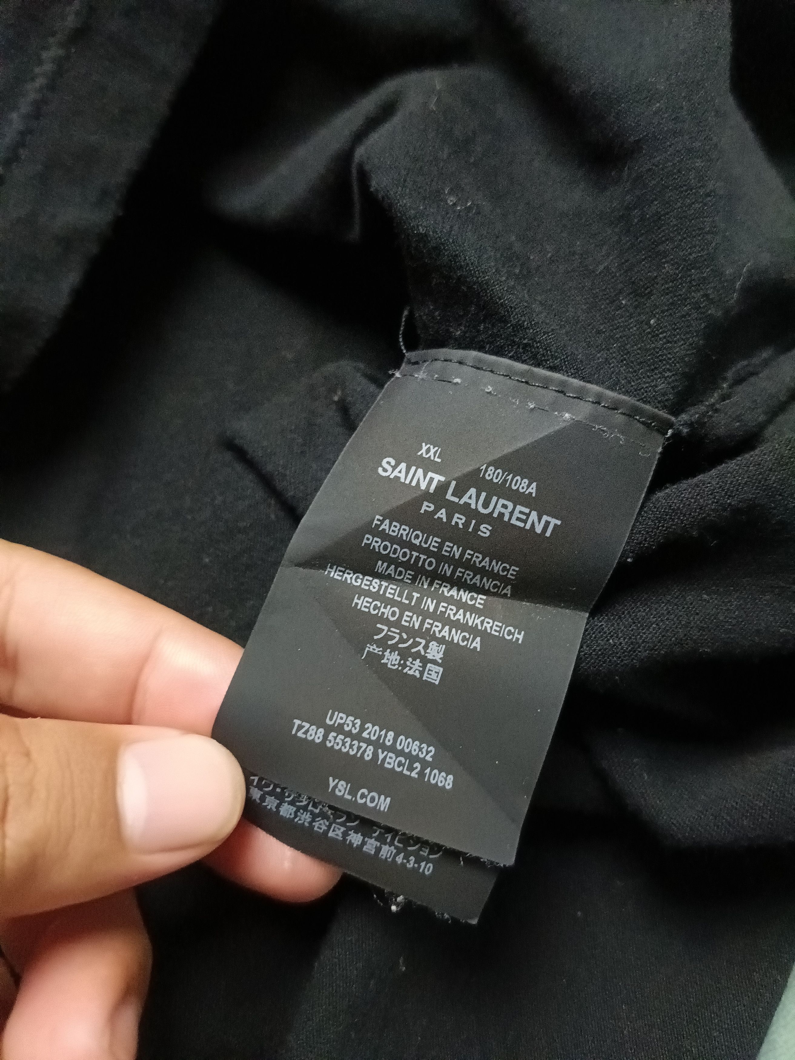 Saint Laurent Paris Hedi Slimane x Saint Laurent Paris Size US XXL / EU 58 / 5 - 4 Thumbnail