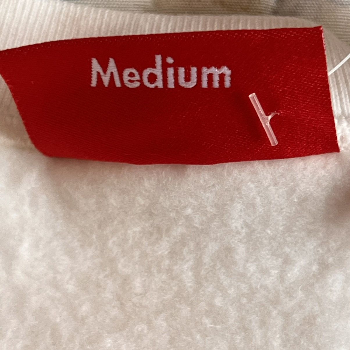Supreme M Supreme washed box logo 25crewneck white hoodie sweatshirt Size US M / EU 48-50 / 2 - 17 Thumbnail
