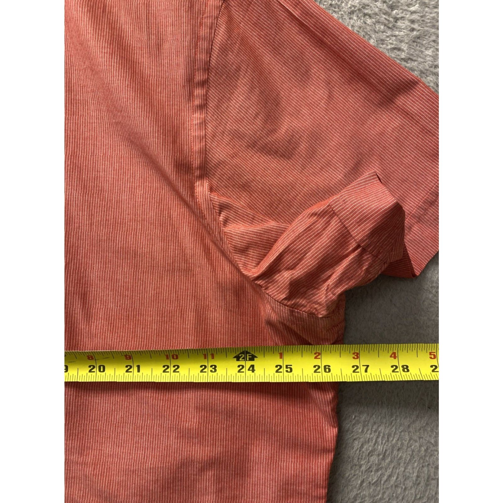 Banana Republic VINTAGE Banana Republic Shirt Men XXL Casual Short Sleeve Collared Red Stripes Cotton Size US XXL / EU 58 / 5 - 5 Thumbnail