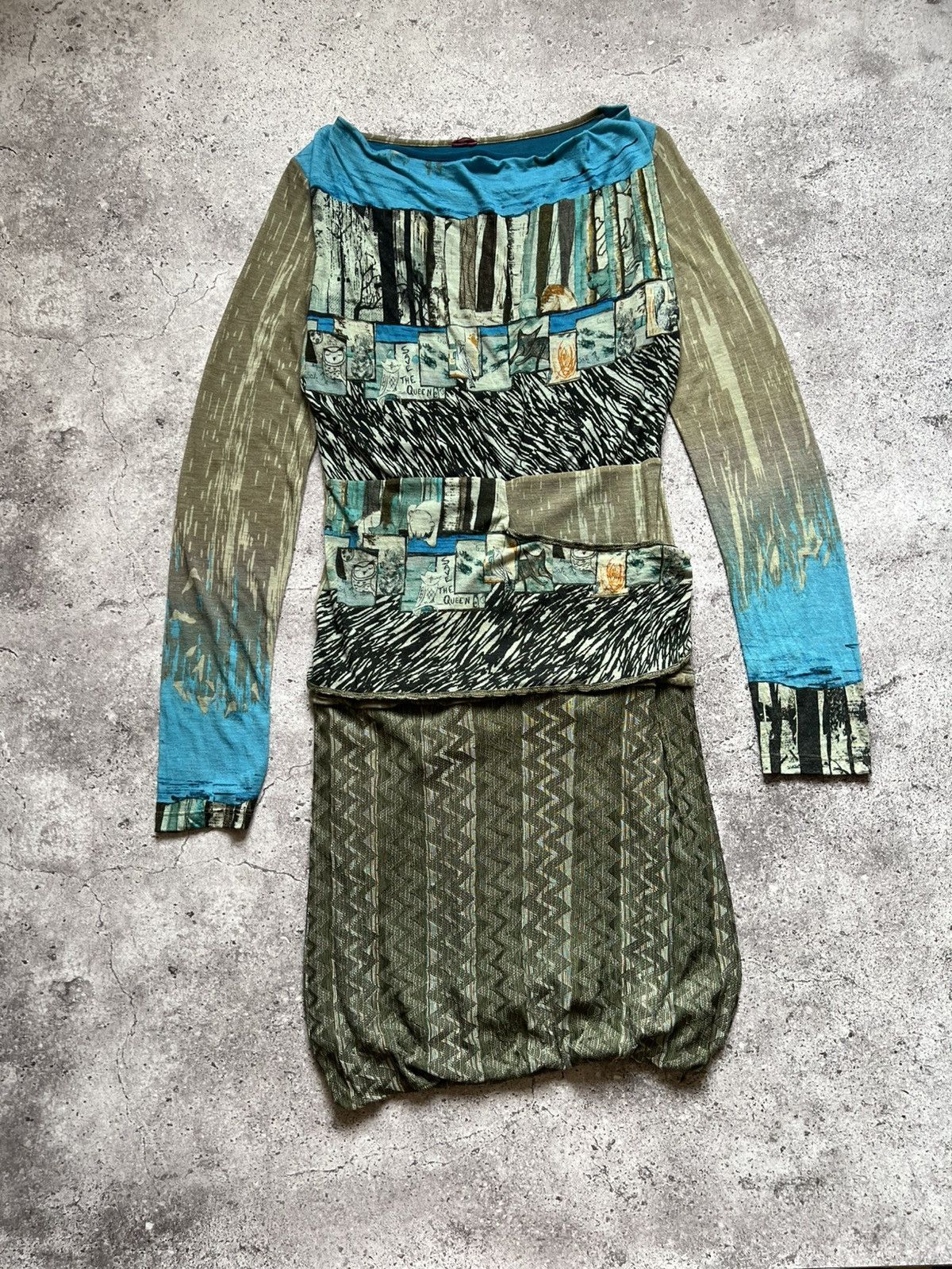 Save The Queen Overpint Dress