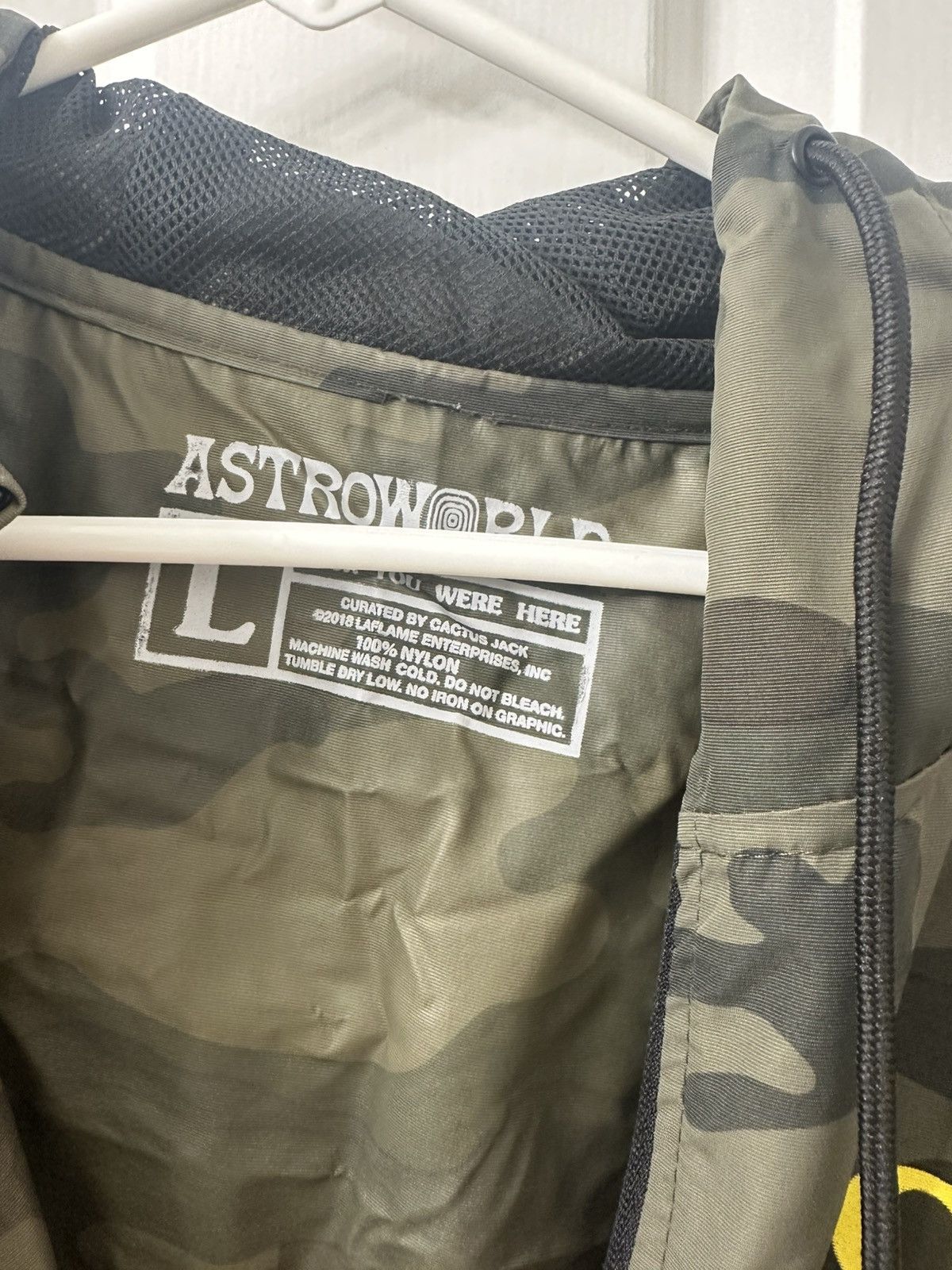 Travis Scott Travis Scott Astroworld Wind Breaker Size US L / EU 52-54 / 3 - 5 Thumbnail