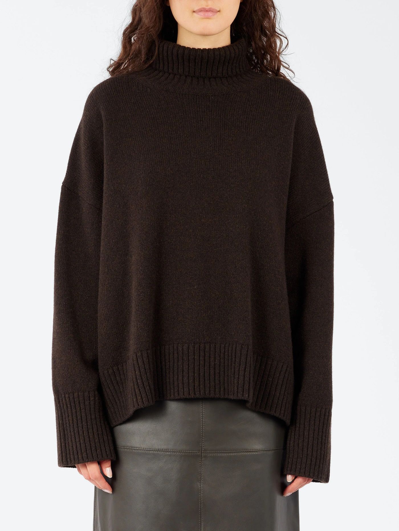 Soeur William Brown Wool Pullover Size L / US 10 / IT 46 - 1 Thumbnail