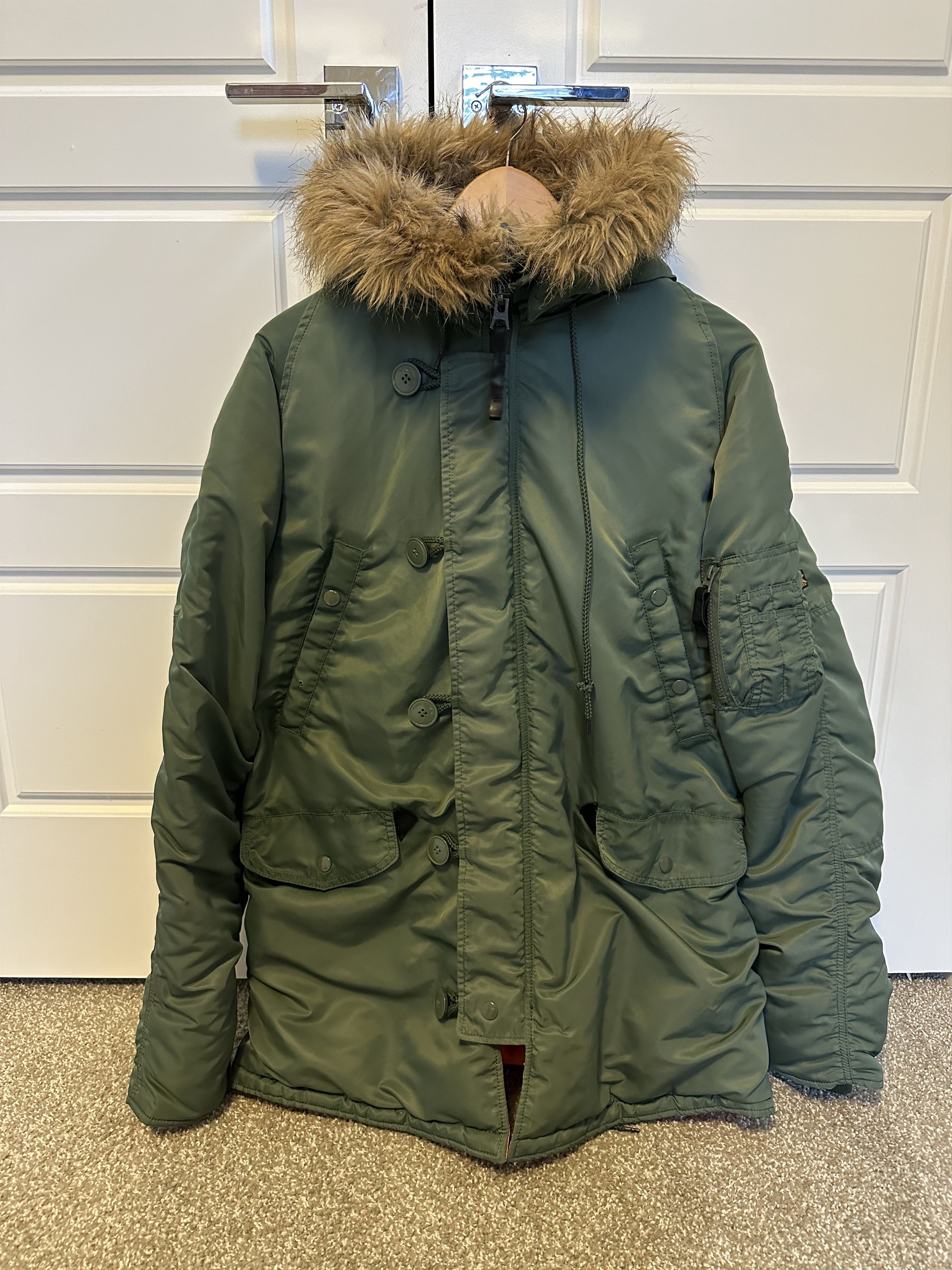 Alpha Industries N-3B Slim Fit Parka | Grailed