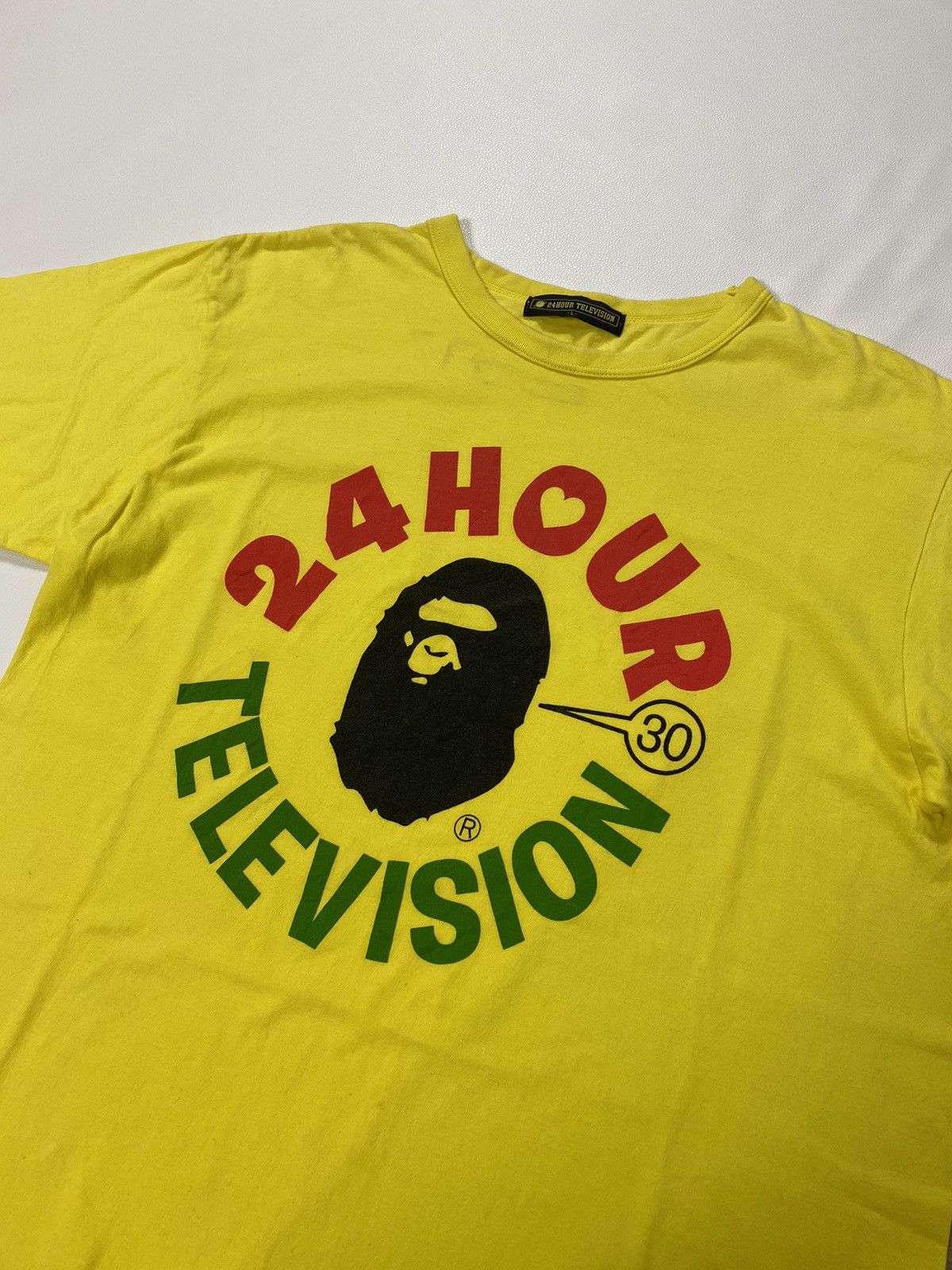 Bape Bape x 24hour Television Tee Size US M / EU 48-50 / 2 - 2 Thumbnail