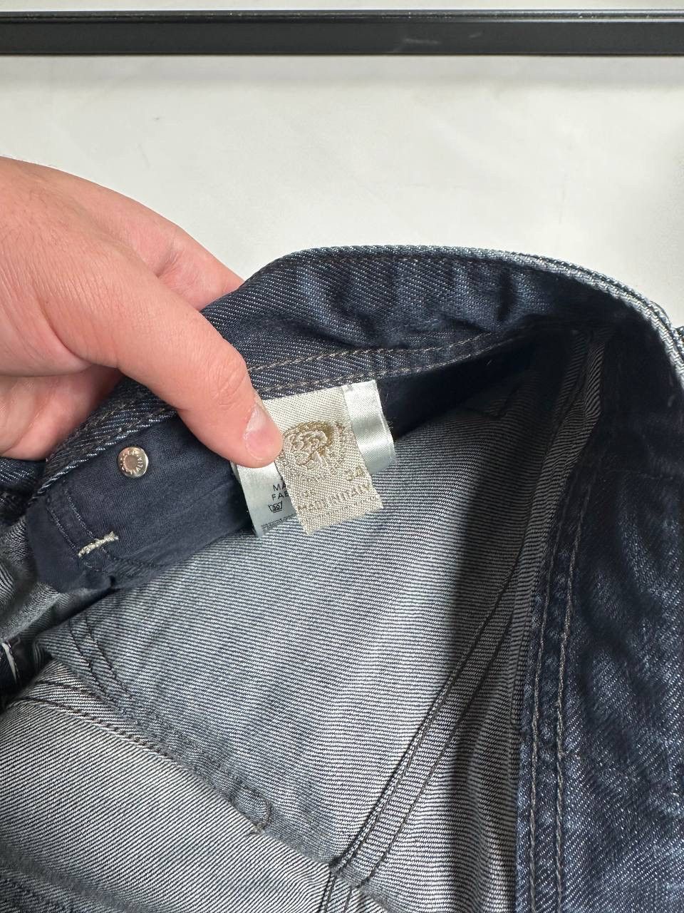 Diesel Vintage 00s Diesel Washed Wide Japan Jeans Streetwear Size US 34 / EU 50 - 10 Thumbnail
