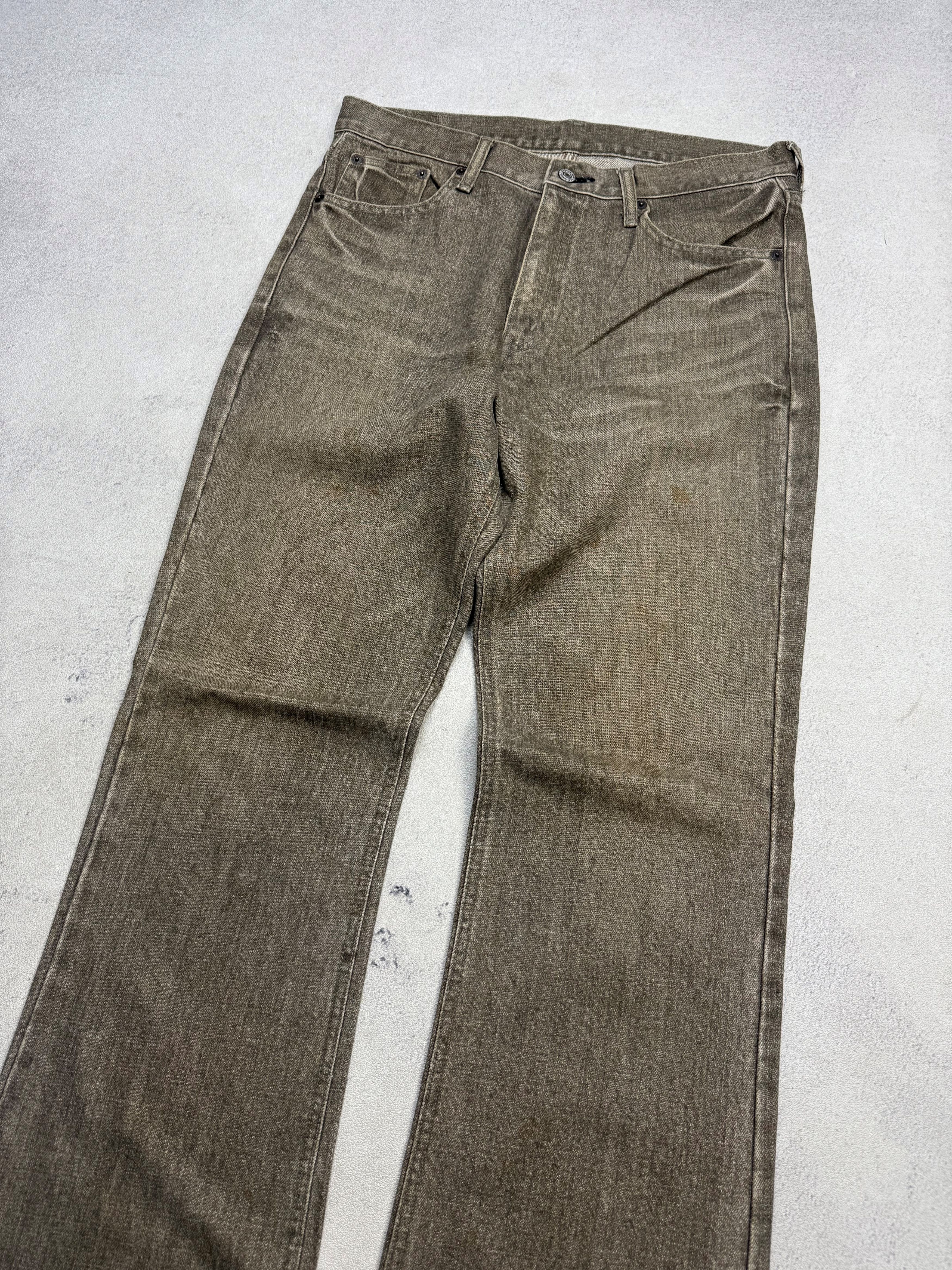 Japanese Brand Bobson Chessking Bootcut Jeans Size US 33 - 7 Thumbnail