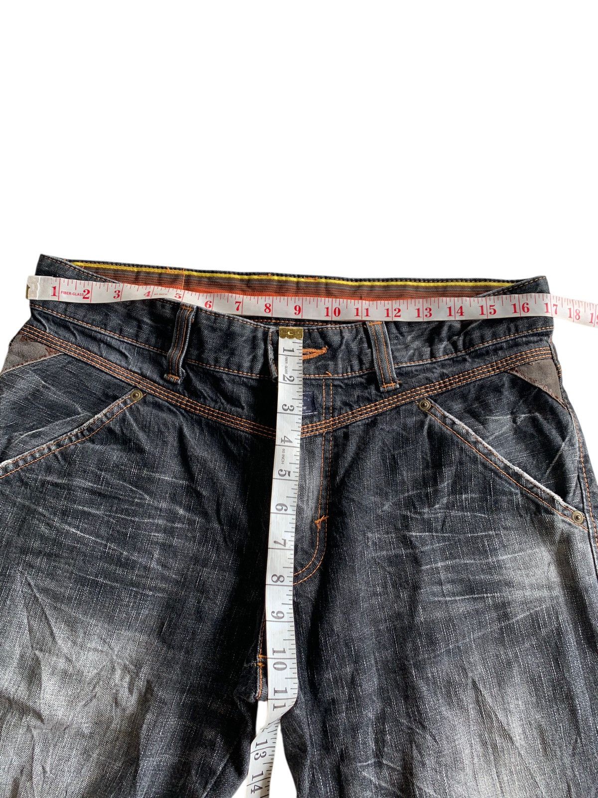 Kapital VINTAGE EDWIN BLUE TRIP NAVAJO FADED&RUSTY JAPANESE DENIM Size US 34 / EU 50 - 21 Thumbnail