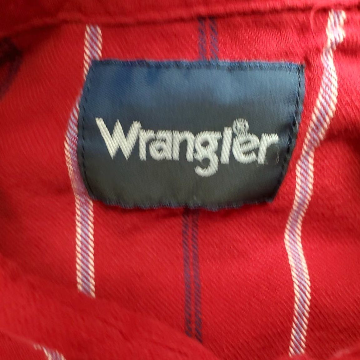 Wrangler VINTAGE Wrangler Shirt Mens L Red Striped Flannel Pearl Snap Western Cowboy Retro Y2K Size US L / EU 52-54 / 3 - 6 Thumbnail