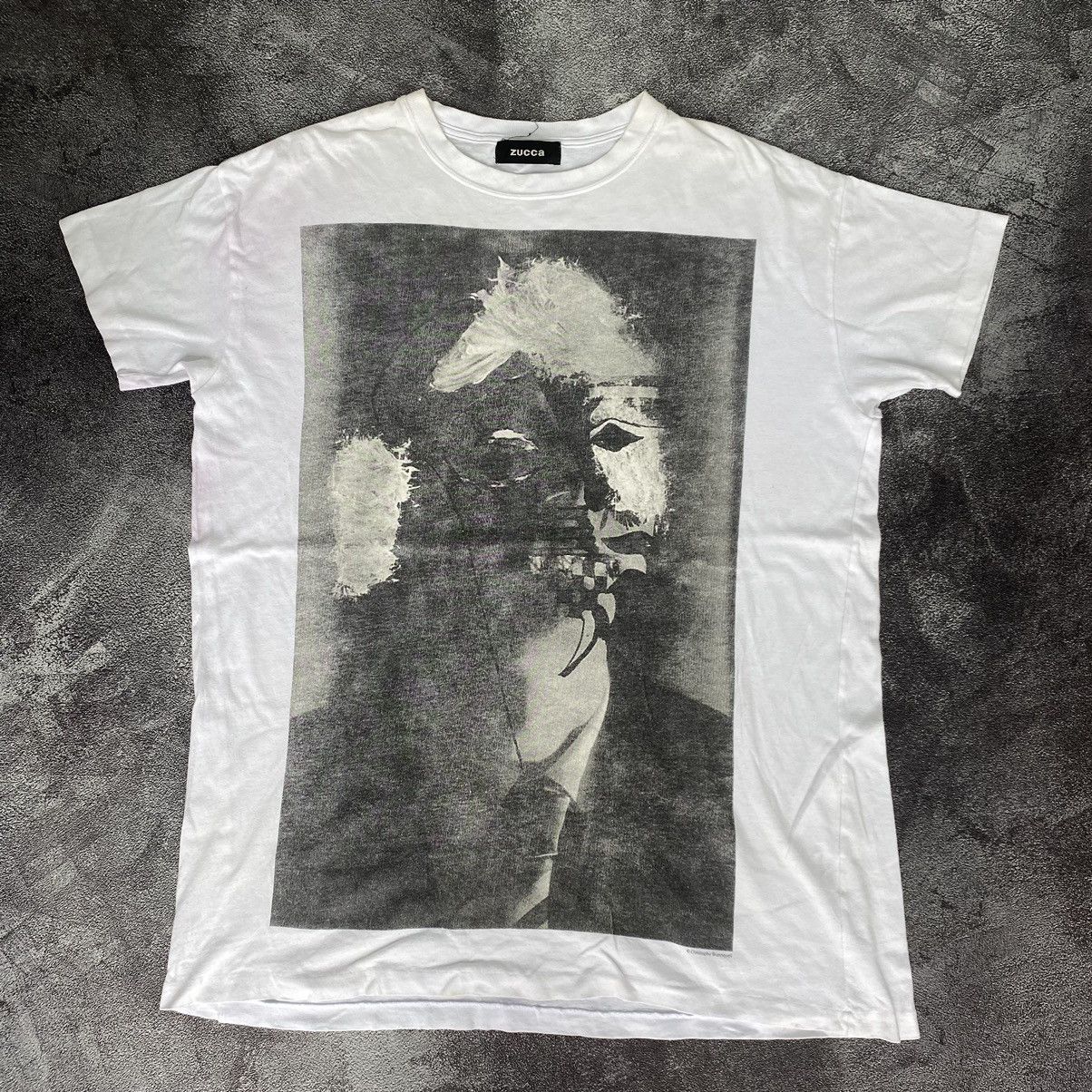 Issey Miyake × Japanese Brand × Zucca VINTAGE ZUCCA X CHRISTOPHE BRUNNQUELL PHOTO TEE VERY R Size US XL / EU 56 / 4 - 1 Thumbnail