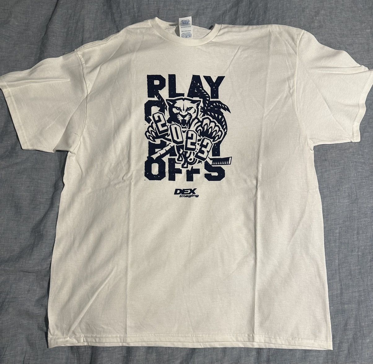 NHL 2023 Florida Panthers Playoff t-shirt size XL Size US XL / EU 56 / 4 - 1 Thumbnail