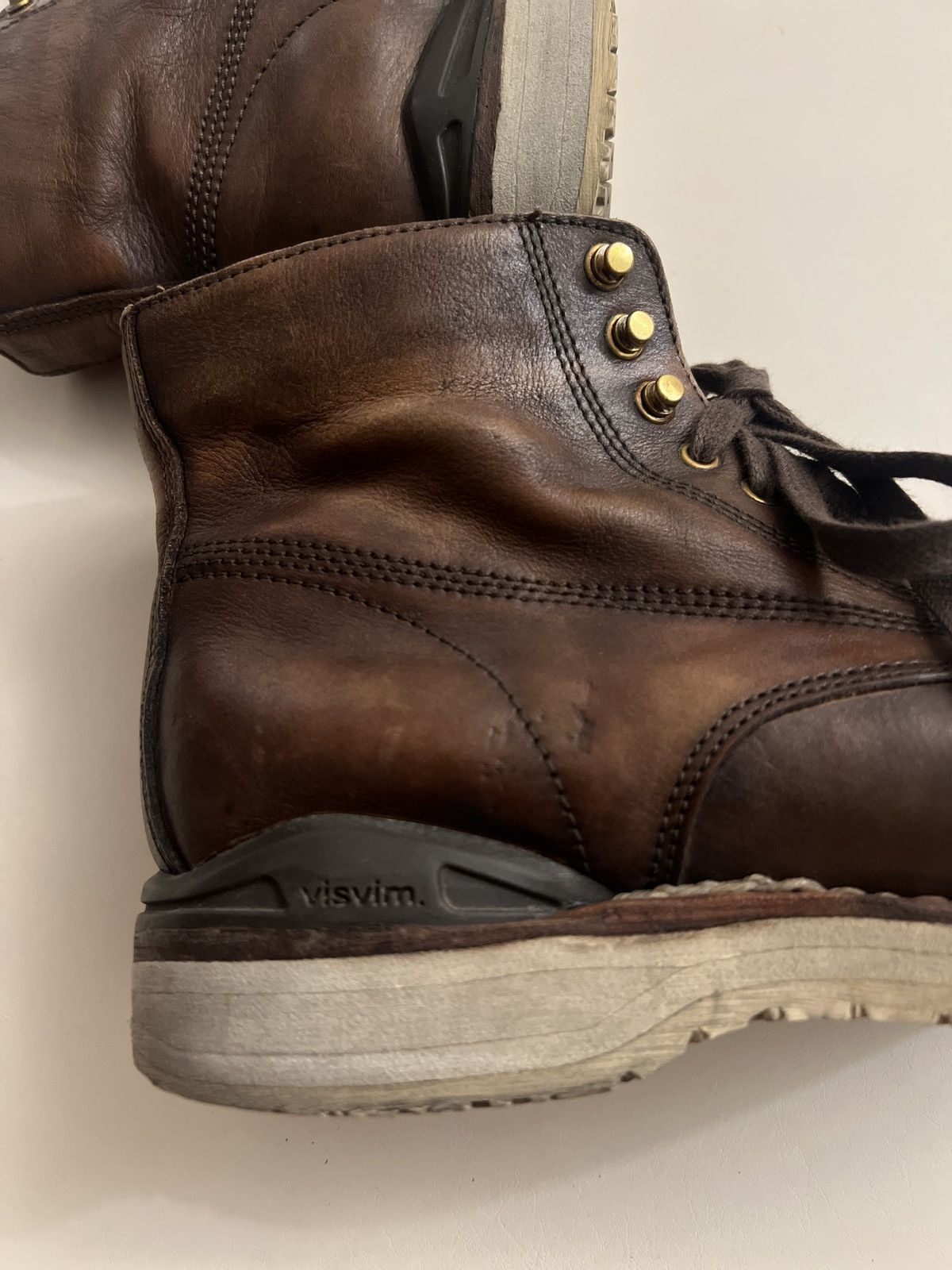 Visvim 2017 visvim ict virgil boots mud dyed Size US 10 / EU 43 - 6 Thumbnail