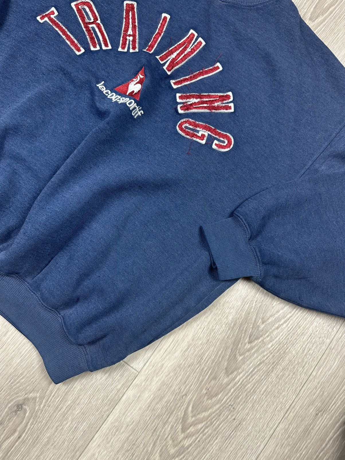 Le Coq Sportif × Vintage Vintage Le Coq Sportif Sweatshirts Big Logo Size US L / EU 52-54 / 3 - 5 Thumbnail