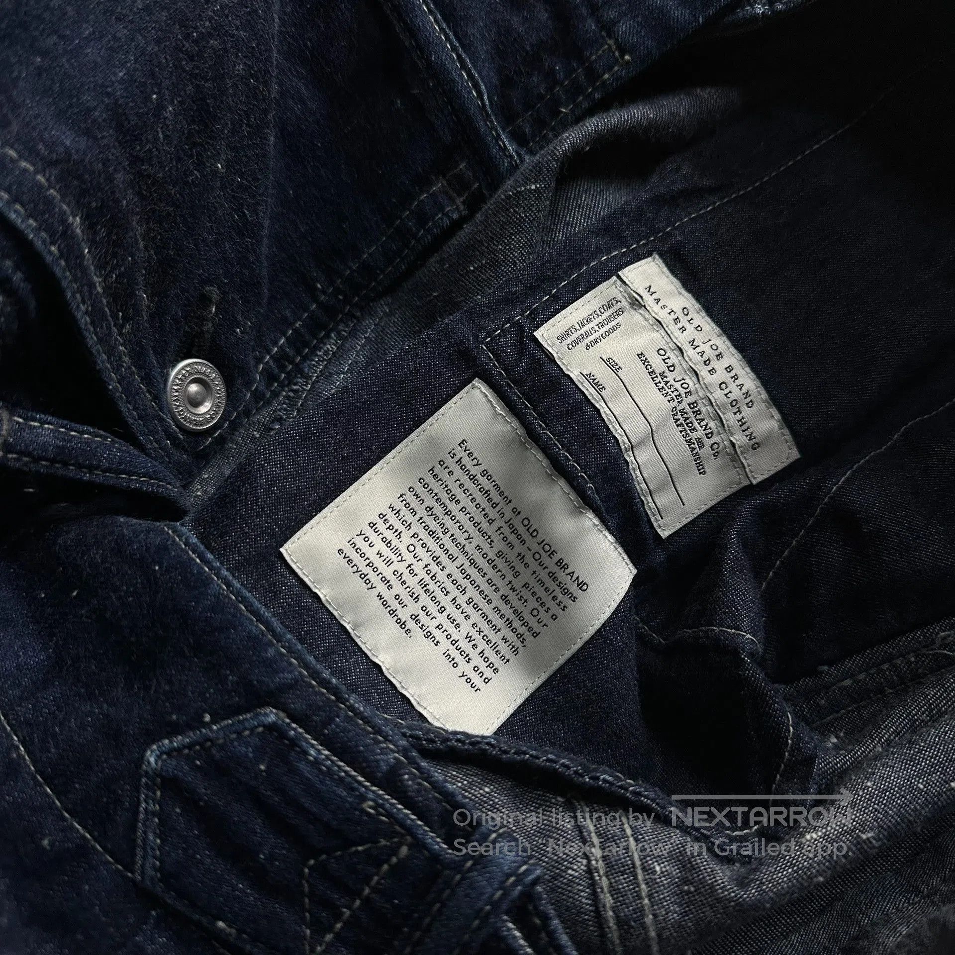 Old Joe OLD JOE Snowflake Straight Pants. Size US 32 / EU 48 - 6 Thumbnail