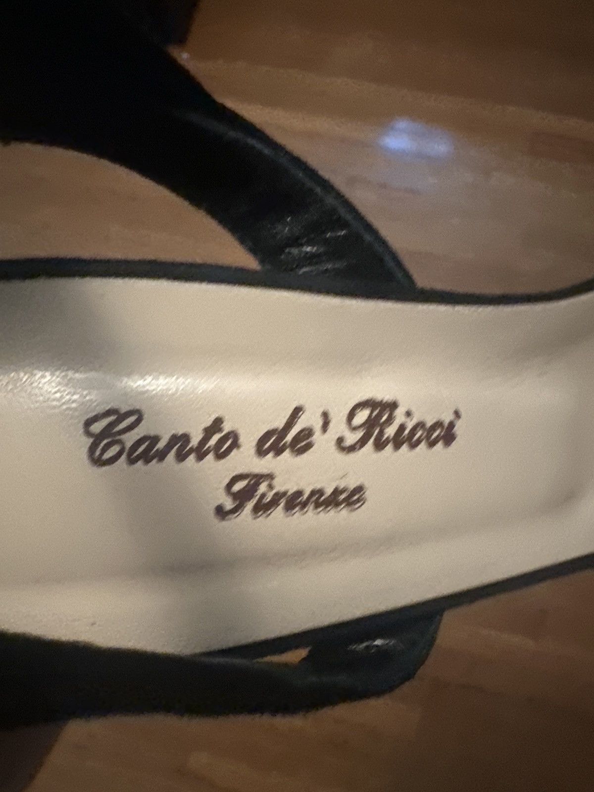 Other Canto de ricci Black and brown suede high heels Size US 10 / IT 40 - 5 Thumbnail