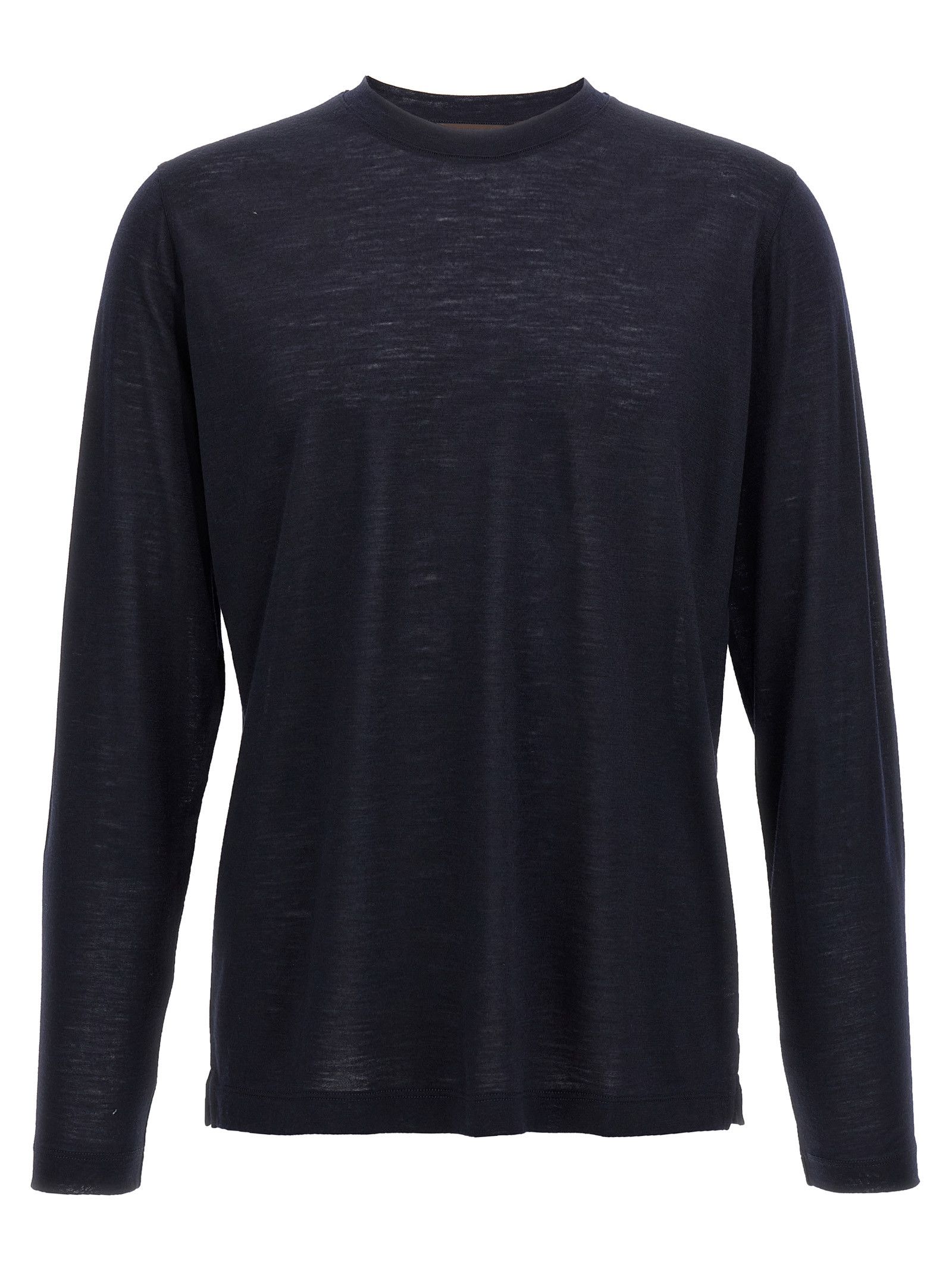 Zanone Light Wool T-Shirt Size US L / EU 52-54 / 3 - 1 Thumbnail