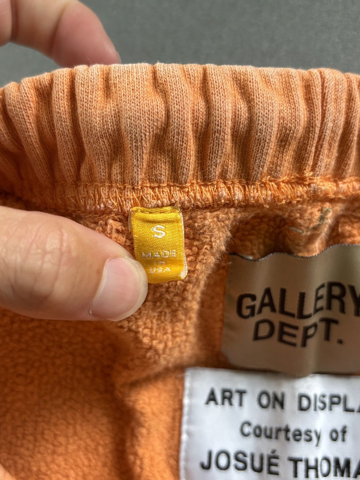 Gallery Dept. GALLERY DEPT ORANGE FLARE PAINTER SWEATPANTS Size US 30 / EU 46 - 11 Thumbnail