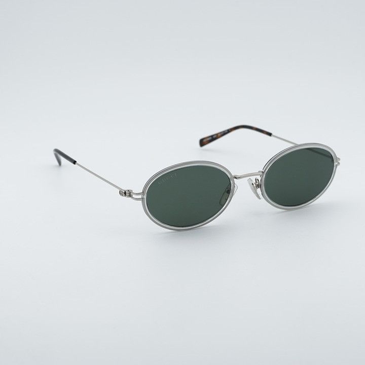 Gucci Gucci GG1980S 005 Sunglasses Transparent Cloudy Grey/Silver Size ONE SIZE - 5 Thumbnail