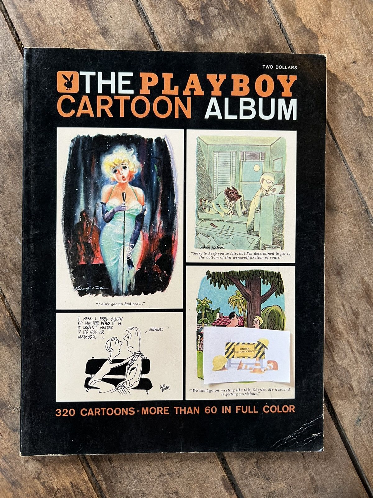 Playboy Magazine 1966 Issue - The Playboy Cartoon Album 1