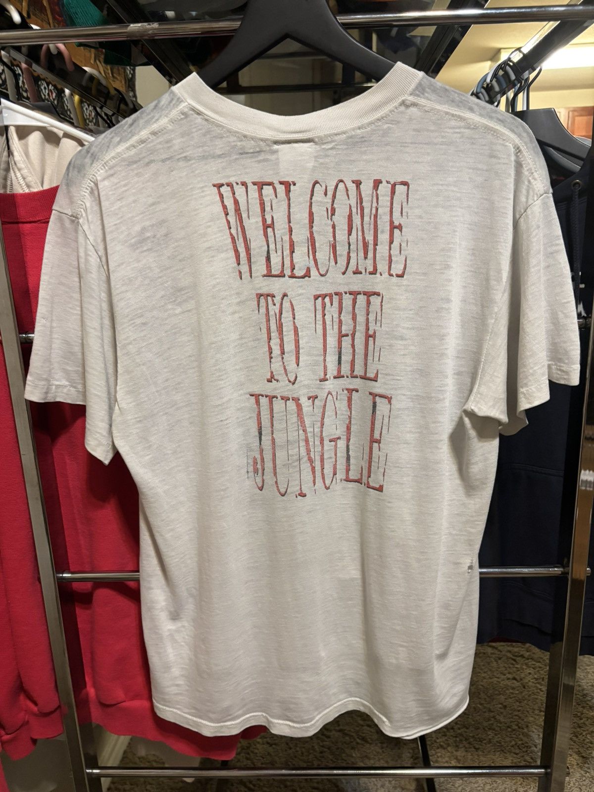 Other Vintage 1986 Guns N’ Roses Welcome To The Jungle T-Shirt Size US L / EU 52-54 / 3 - 2 Thumbnail