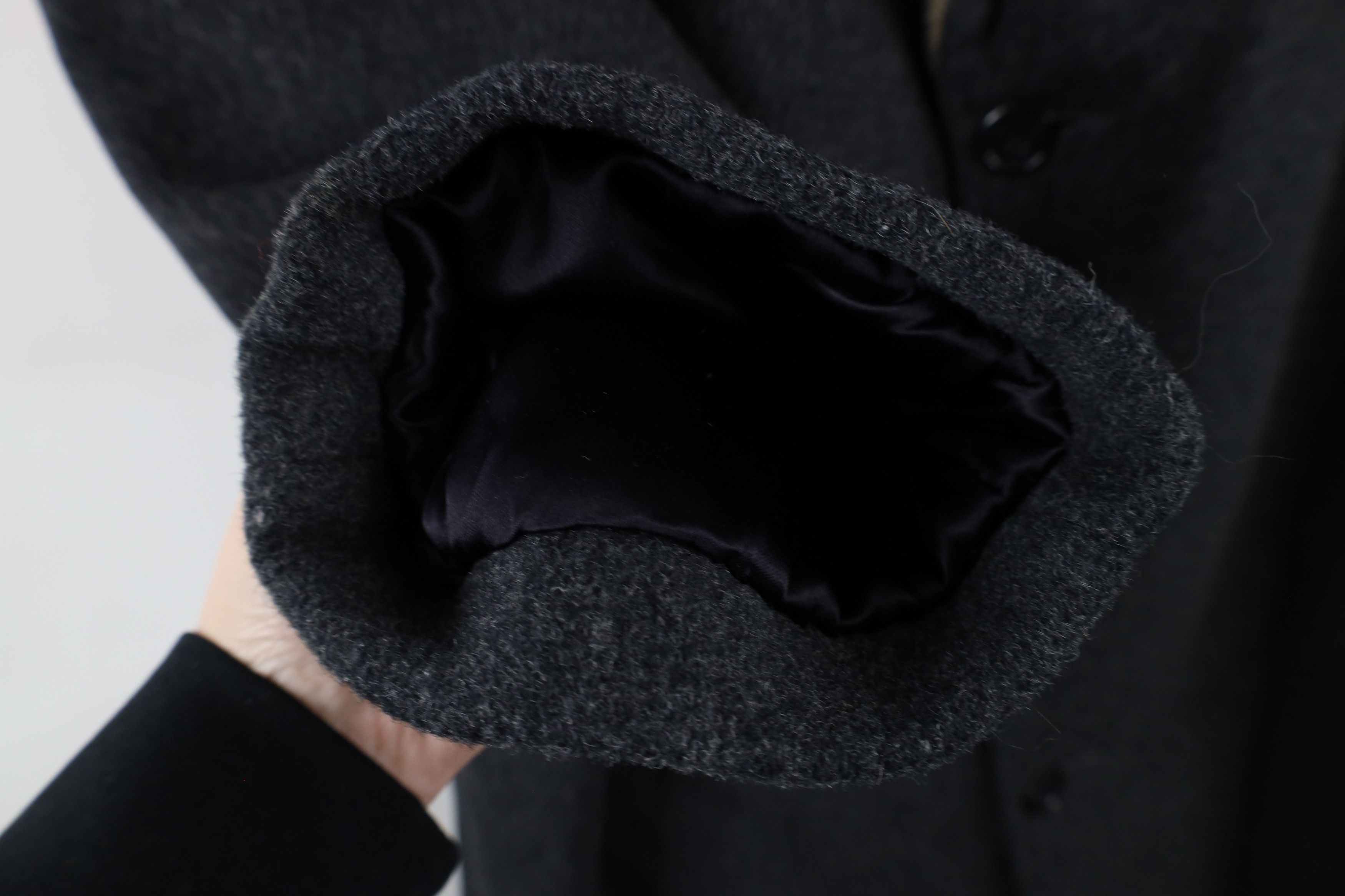 Vintage Vintage 70s Streetwear Overcoat Jacket Charcoal Gray USA Size US XL / EU 56 / 4 - 5 Thumbnail