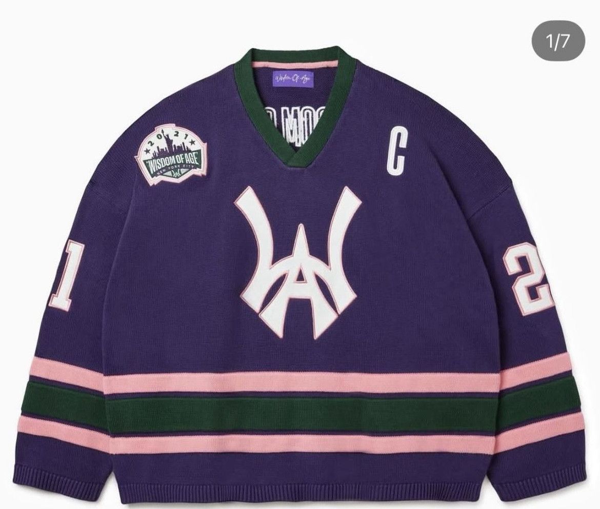 Wisdom of Age NEW WITH TAGS - knit hockey jersey Size XXS / US 00 / IT 34 - 2 Thumbnail