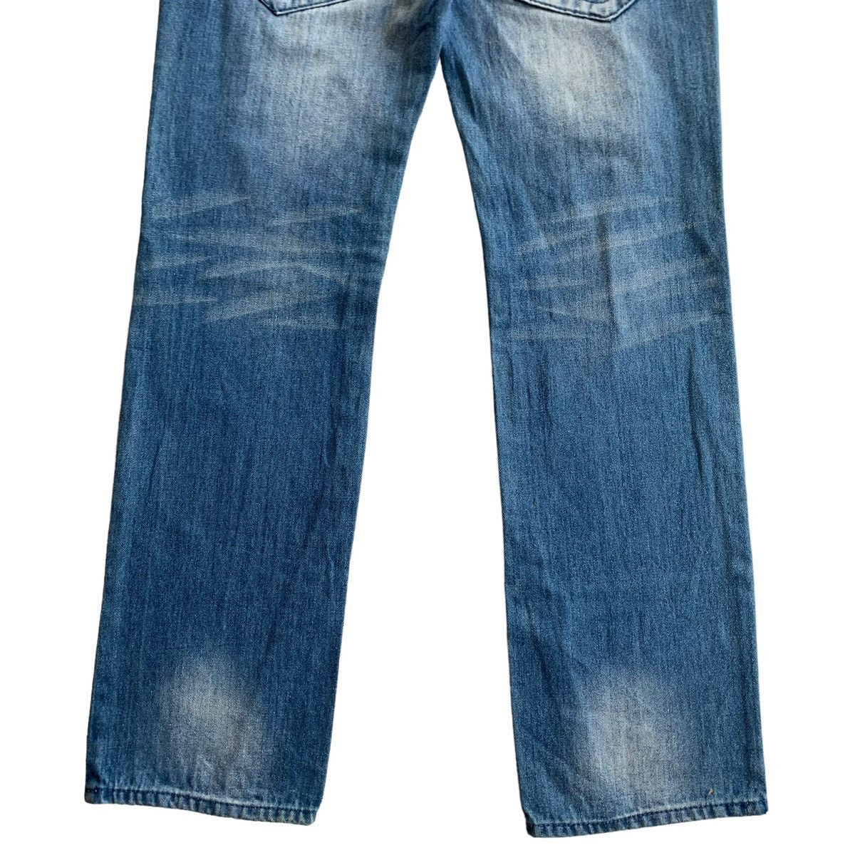 Japanese Brand Rare Y2K Japanese Brand Blue Moon Blue Embroidery Jeans Size US 30 / EU 46 - 3 Thumbnail