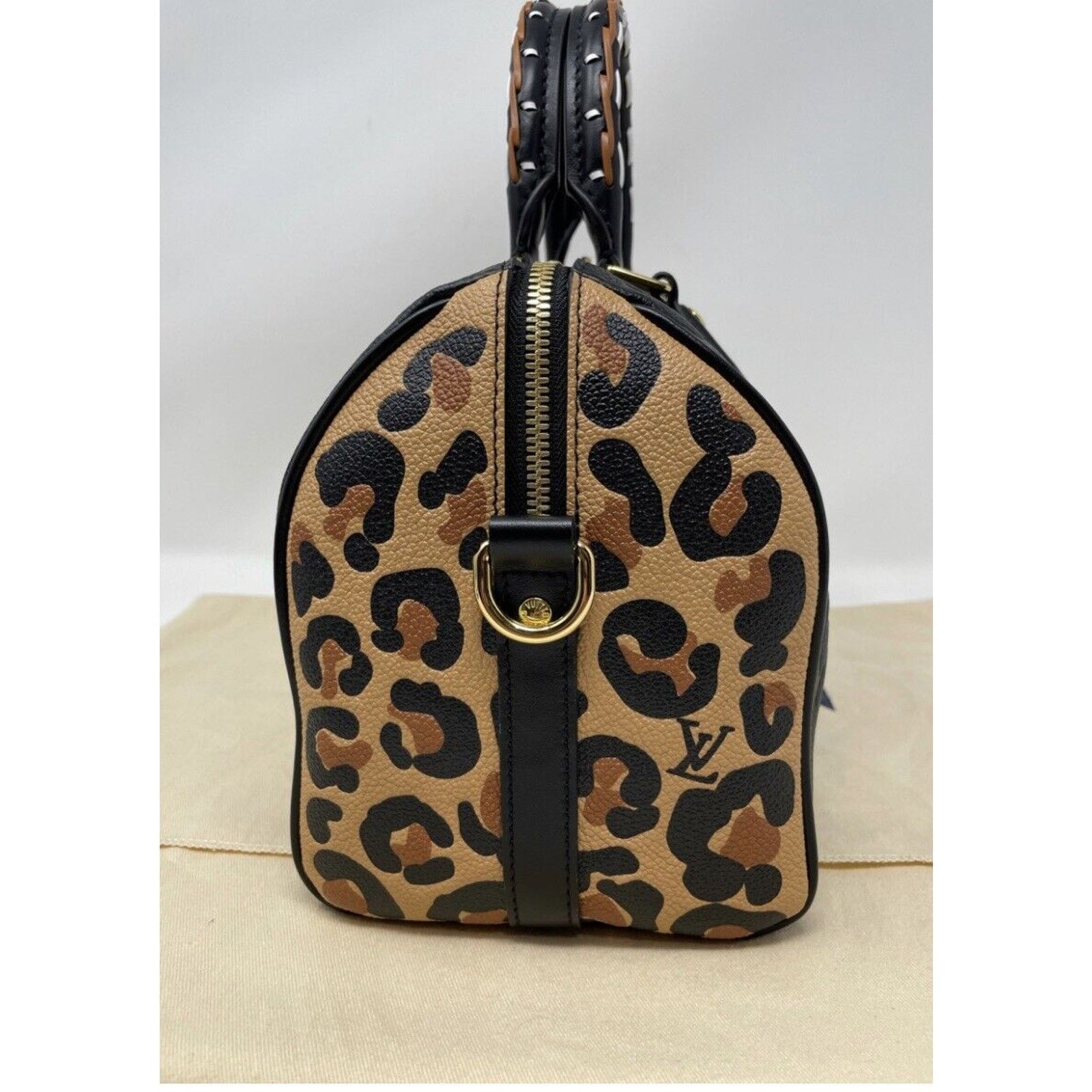Louis Vuitton Wild At Heart Speedy Bandouliere 25 Empreinte Monogram Giant Size ONE SIZE - 9 Thumbnail