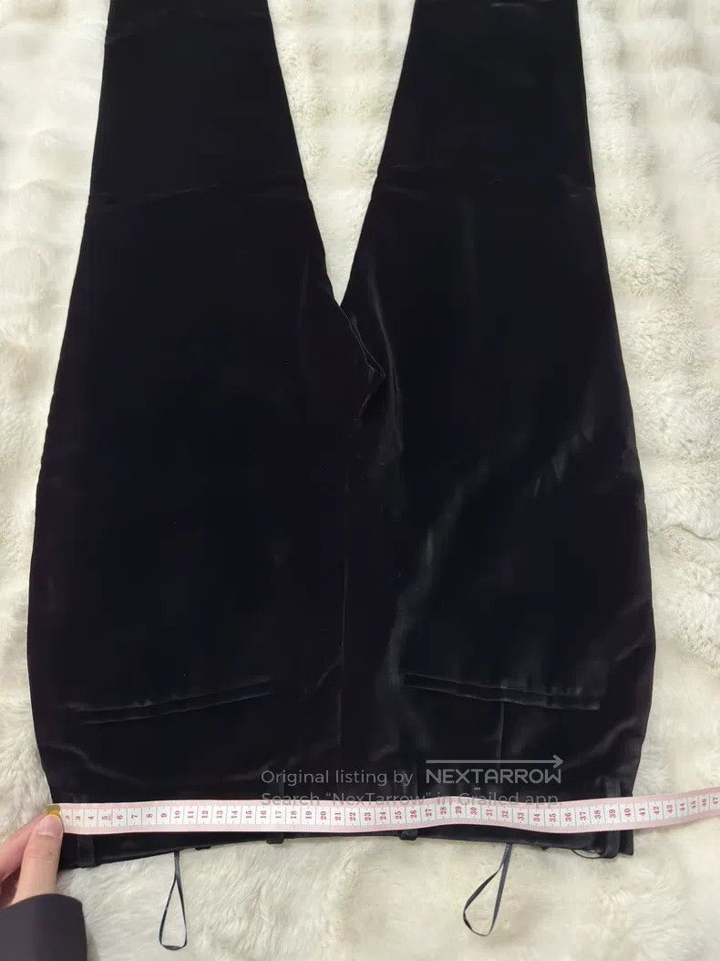 Saint Laurent Paris Saint Laurent Paris Velvet Smoking Trousers Size US 30 / EU 46 - 7 Thumbnail