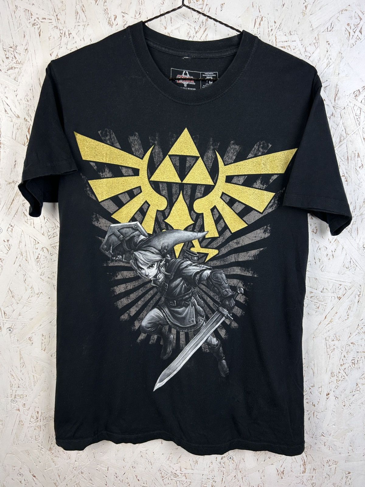 Nintendo Nintendo Legend Of Zelda 2012 Link Licensed T-Shirt Black Size US S / EU 44-46 / 1 - 1 Thumbnail