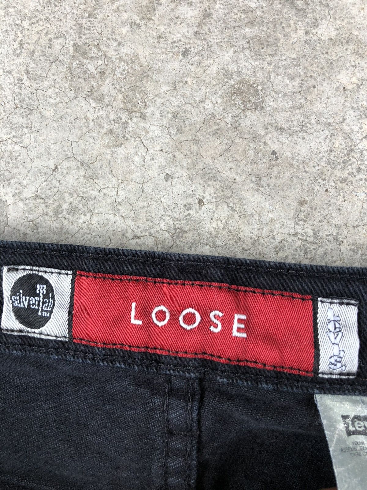 Levi's Vintage 90’s Levis Silver Tab Baggy Loose Jeans Size US 35 - 18 Thumbnail