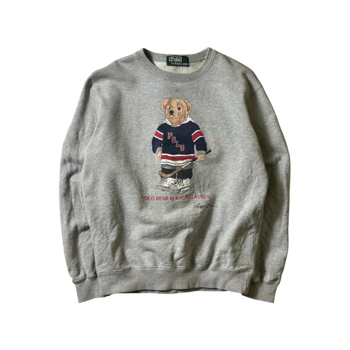 Polo Ralph Lauren Vintage Polo Ralph Lauren Bear Sweatshirt Size M / US 6-8 / IT 42-44 - 1 Thumbnail