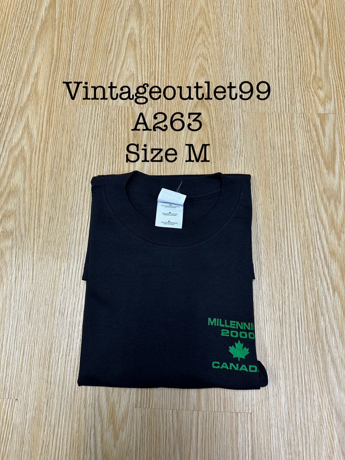 Vintage Vintage Canada 2000 Fort Mcmurray Alberta Tshirt A263 Size US M / EU 48-50 / 2 - 10 Thumbnail
