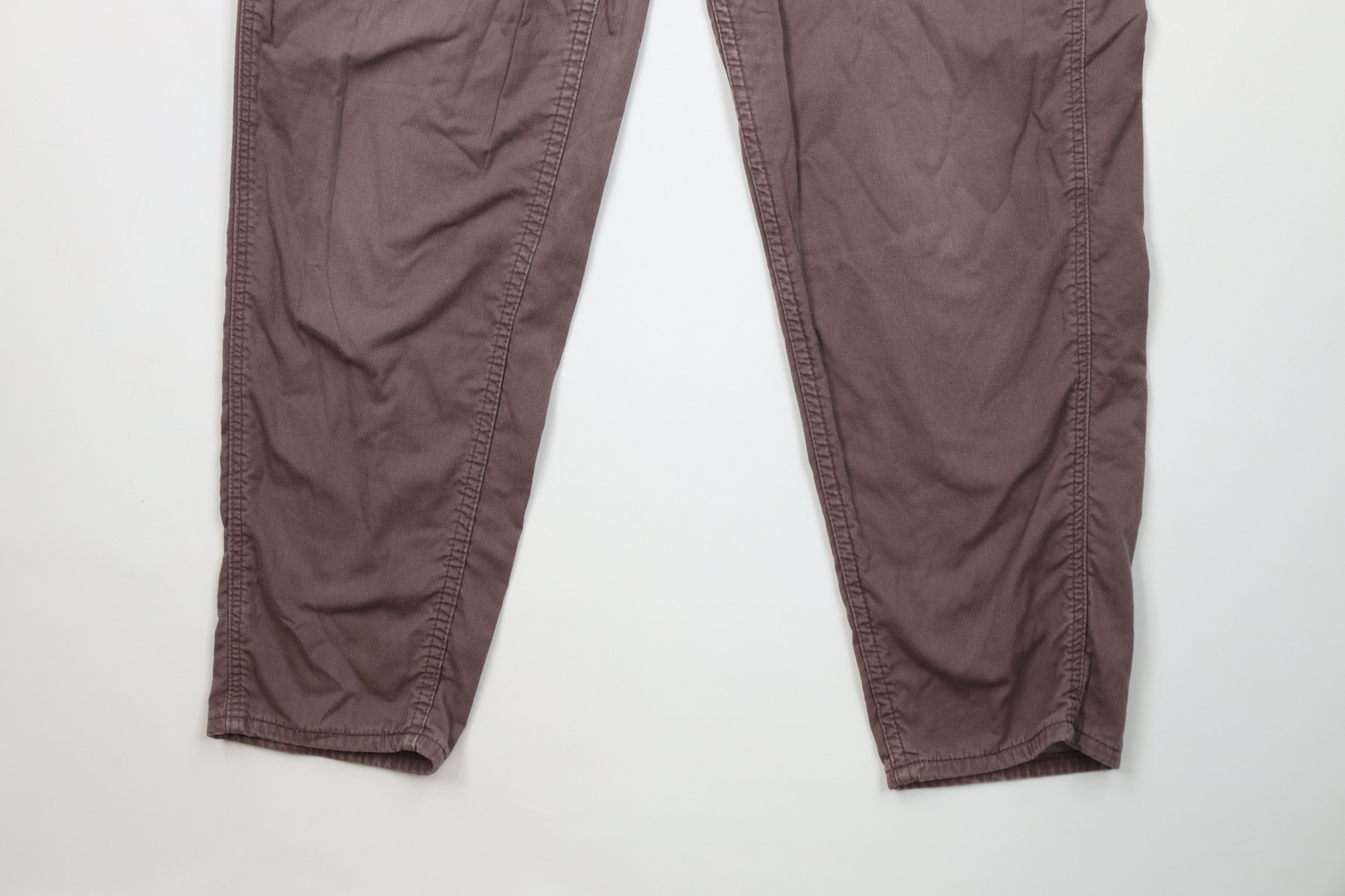 Lee Vintage 90s Lee Pleated Tapered Leg Chino Pants Purple USA Size 38" / US 16 / IT 52 - 4 Thumbnail