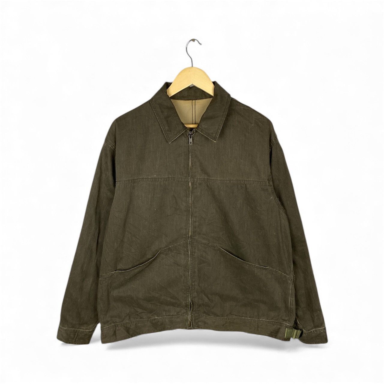 MACKDADDY MILITARY INSPIRED WORKWEAR JACKET