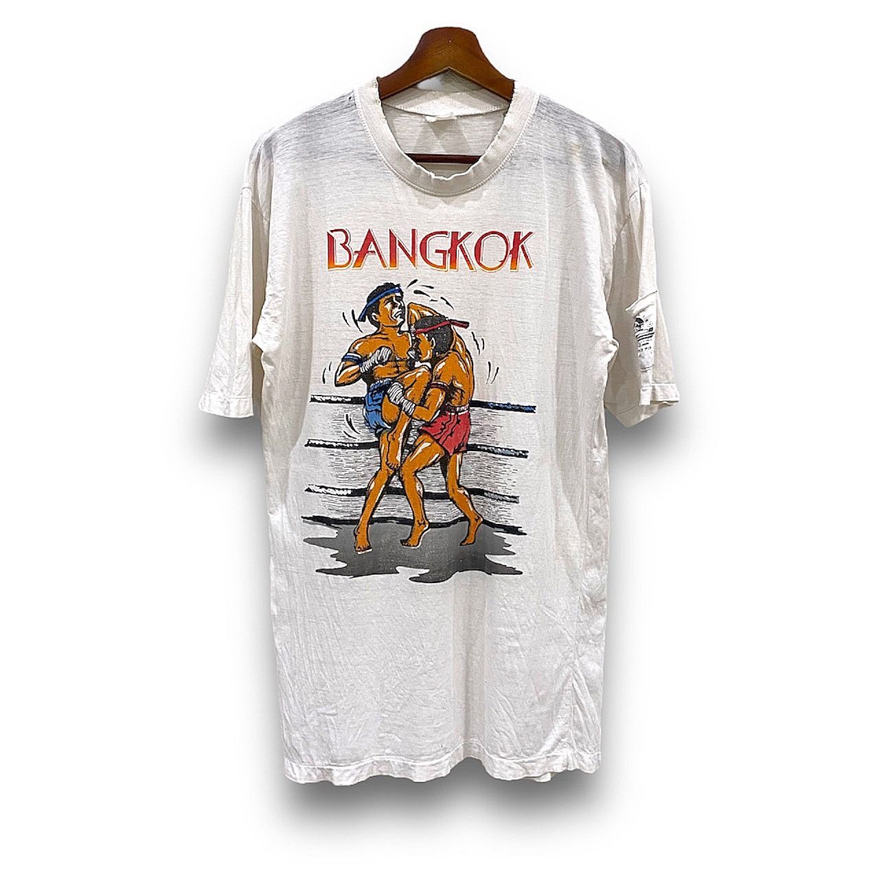 Vintage 90s Muay Thai / Kick boxing T-Shirts Size S-M Size US M / EU 48-50 / 2 - 1 Thumbnail