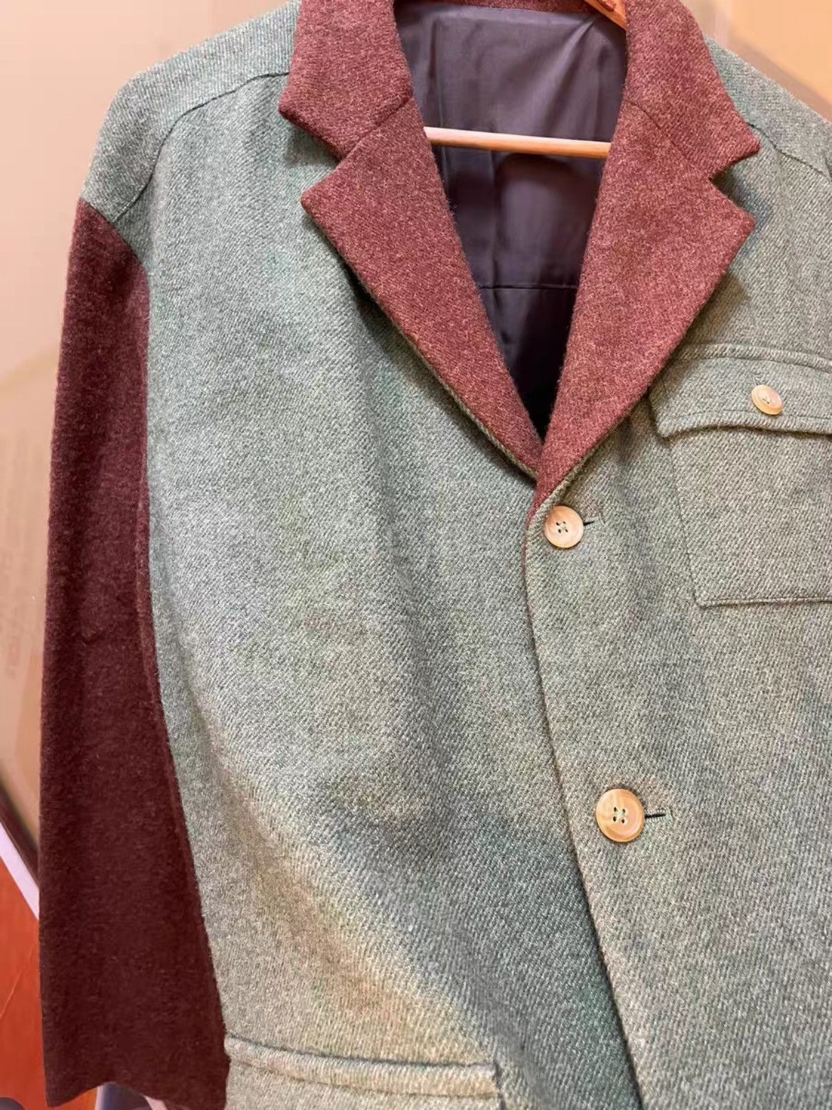 Yohji Yamamoto Yohji Yamamoto Pour Homme 90AW Joint Color jacket-2508 Size US M / EU 48-50 / 2 - 4 Thumbnail