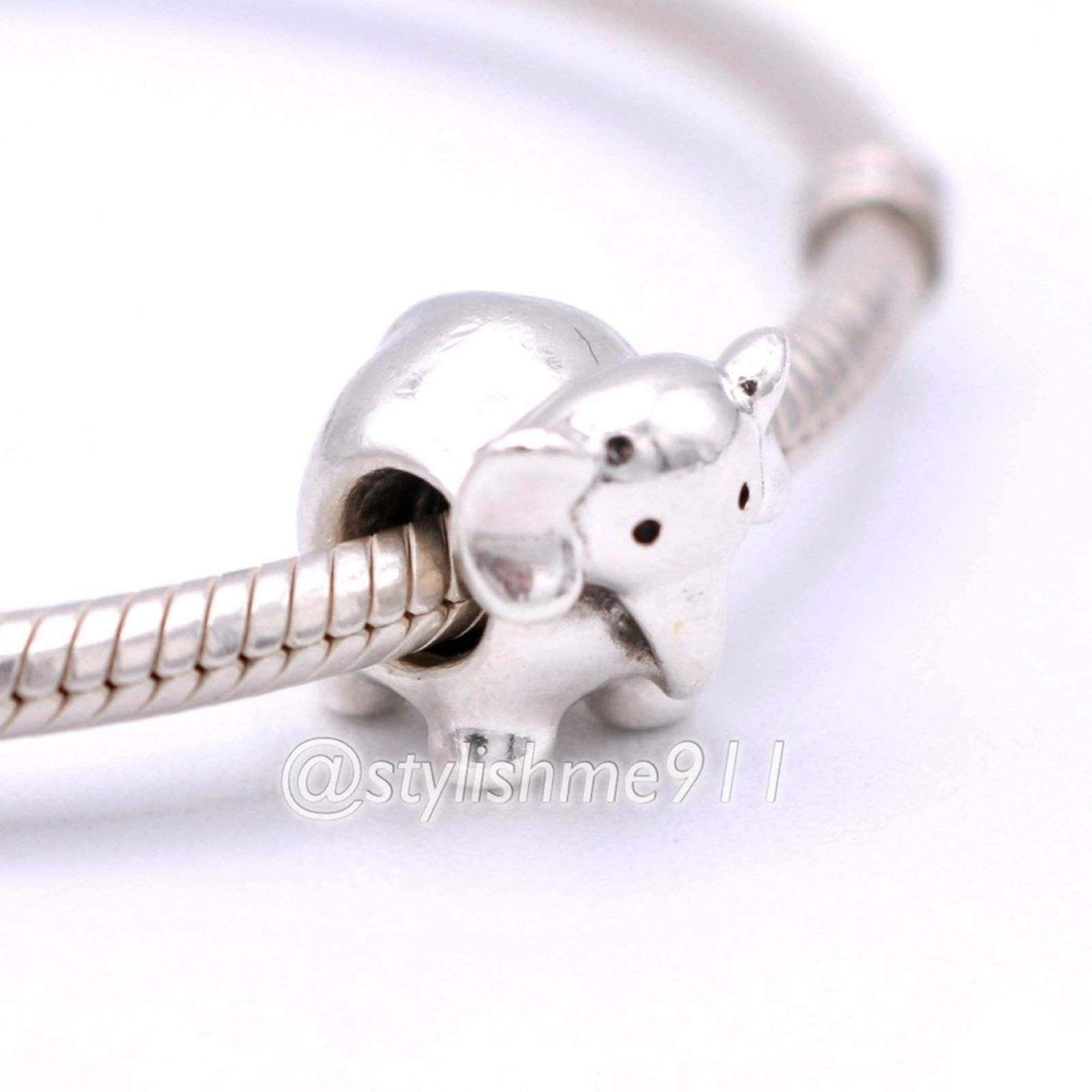 pandora Authentic PANDORA Retired Elephant Animal Bead - 790480 Size ONE SIZE - 4 Thumbnail