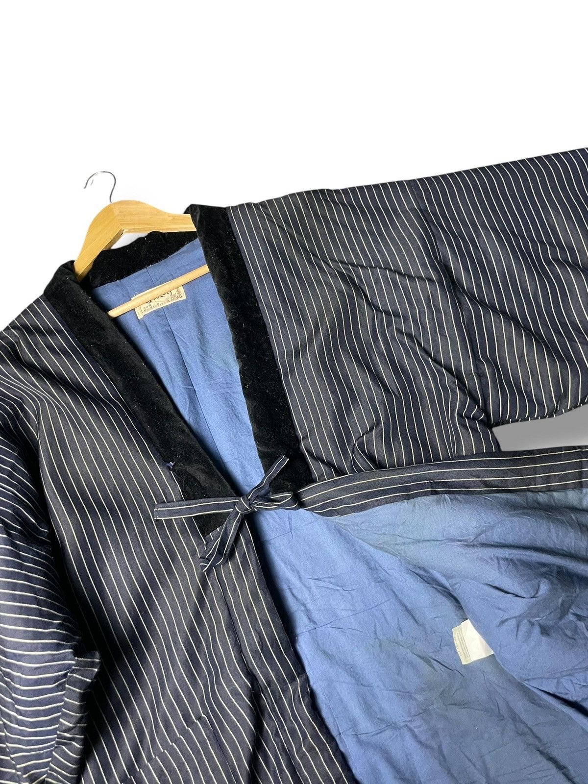 Japanese Brand × Vintage Japanese Brand Striped Men’s Kimono Outerwear (5) Size US M / EU 48-50 / 2 - 6 Thumbnail