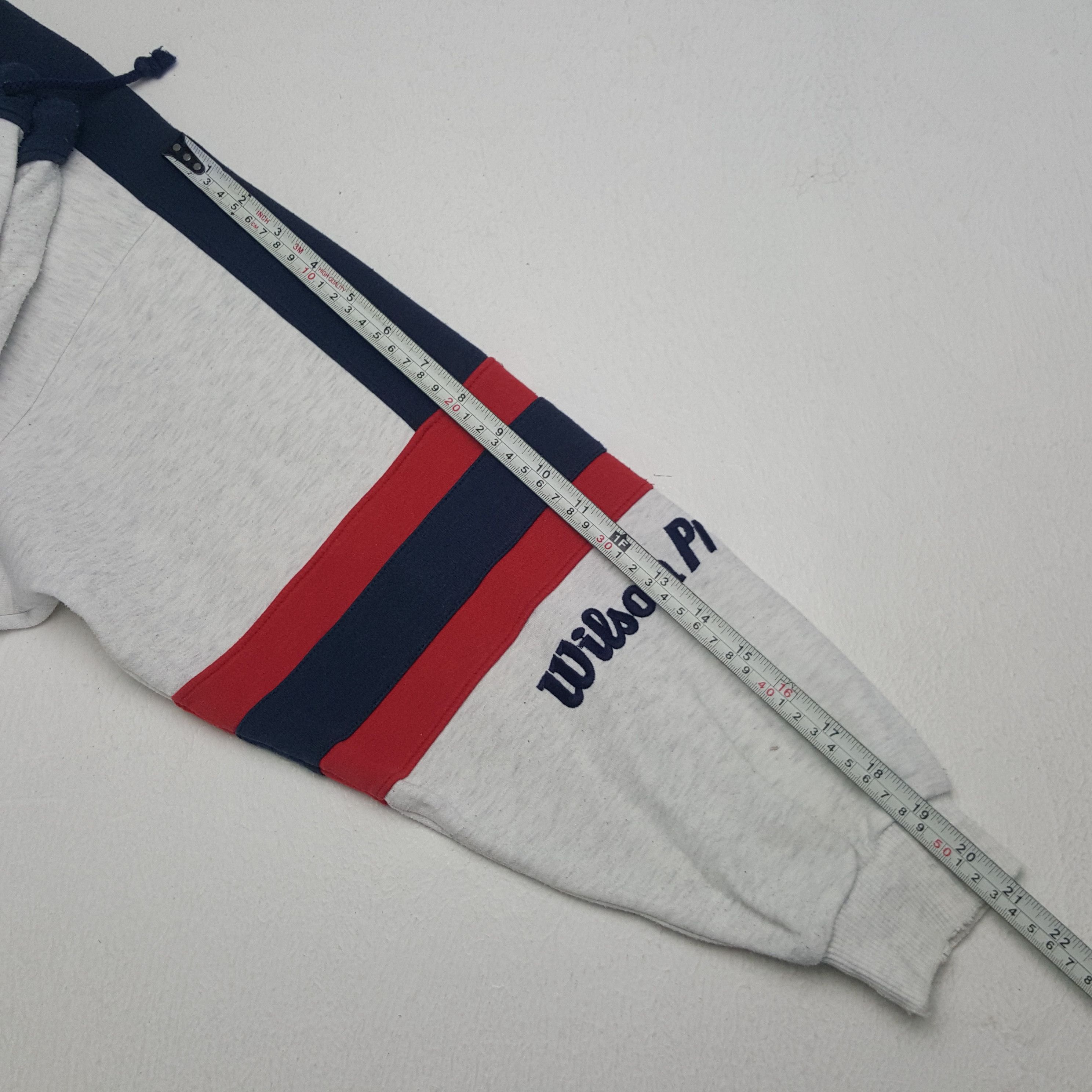 Vintage × Wilson Vintage Wilson Embroidery Sweatshirt Size US L / EU 52-54 / 3 - 7 Thumbnail