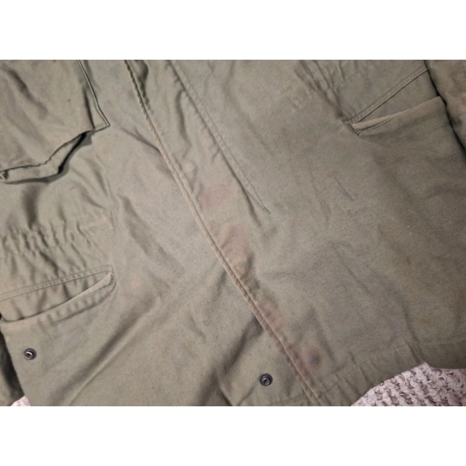 Vintage VINTAGE Unbranded Jacket Military Jacket Shirt? Size US S / EU 44-46 / 1 - 6 Thumbnail