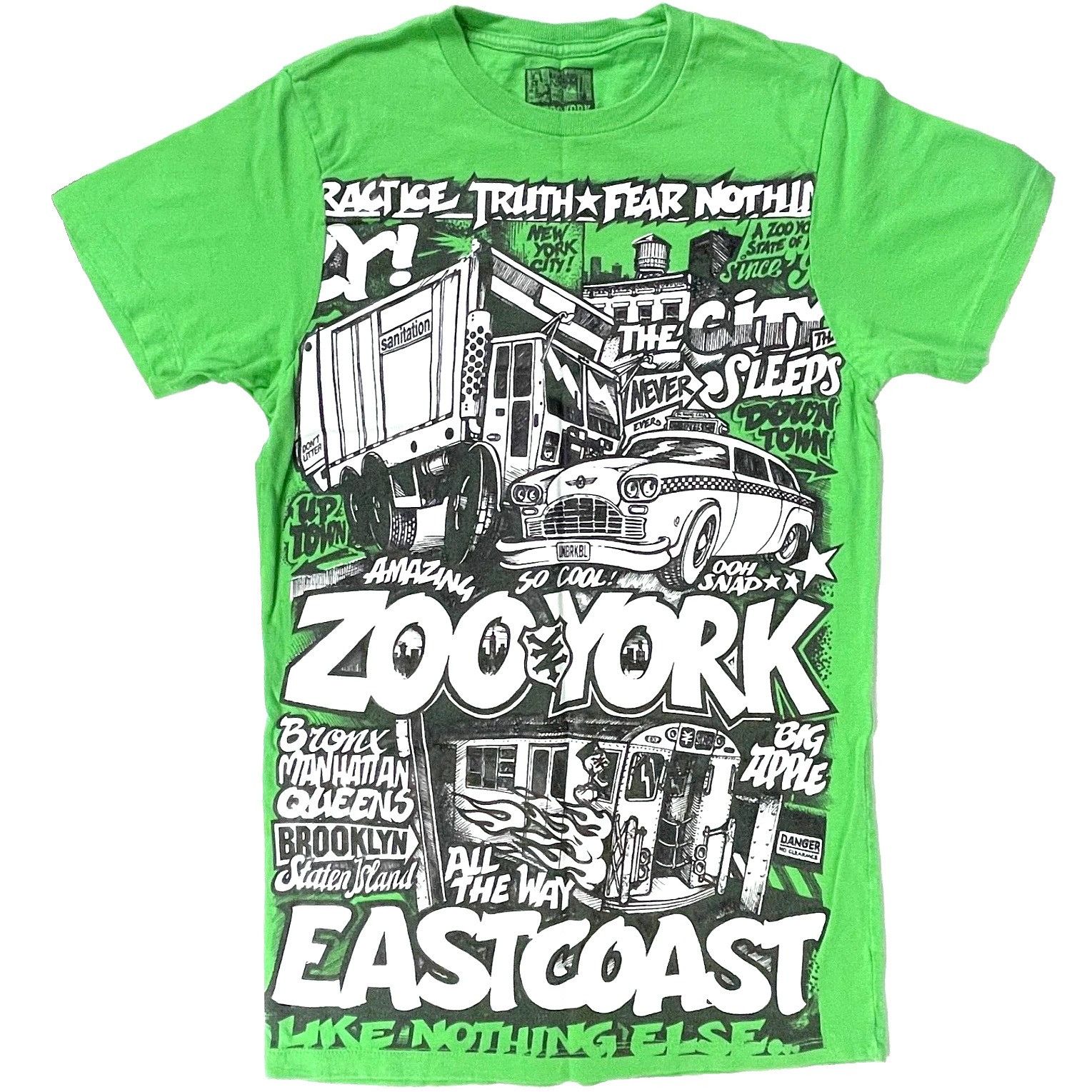 Zoo York Zoo York NYC 5 Boroughs East Coast Subway Graffiti T-Shirt s Size US S / EU 44-46 / 1 - 1 Thumbnail