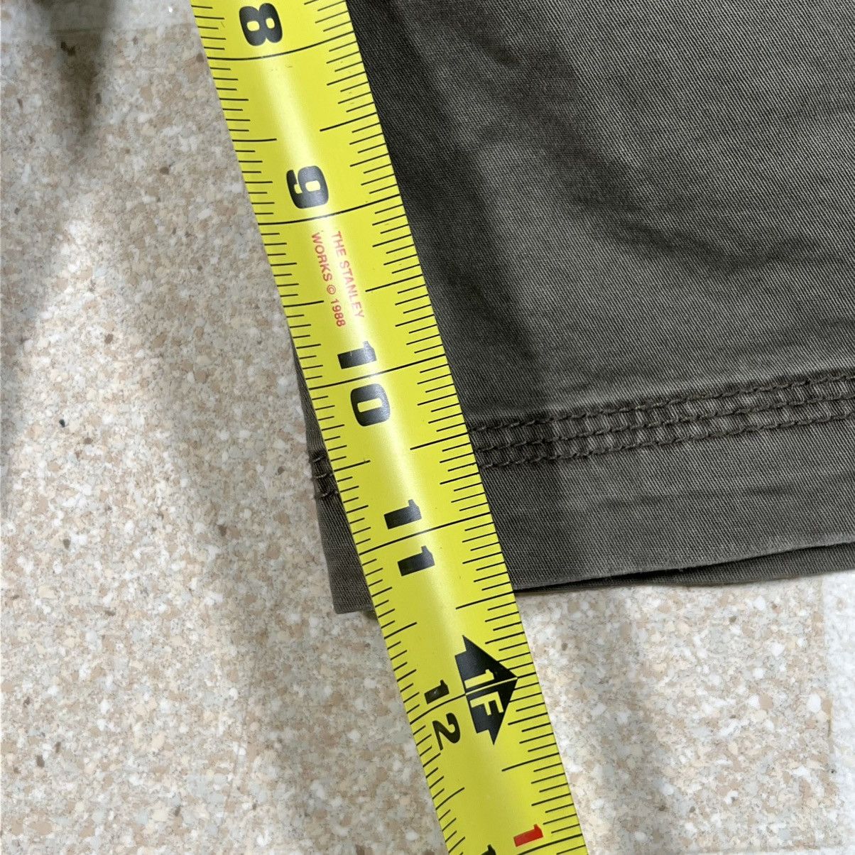 BKE NEW Buckle BKE Cargo Shorts Men 33 Daniel skater Grey Olive Size US 33 - 5 Thumbnail